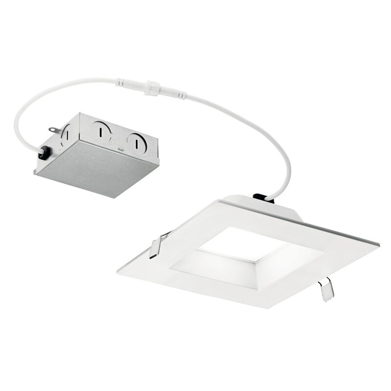 Direct To Ceiling Recessed 22 Inch 22 Inch Outdoor Rated 24 Light Dimmable 13 Watt Recessed Single Spot Downlights LED by Kichler Lighting