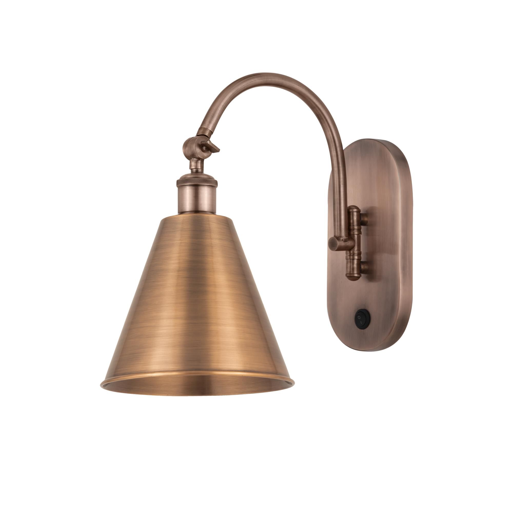 Bruno Marashlian Ballston Cone 8 Inch Wall Sconce by Innovations Lighting
