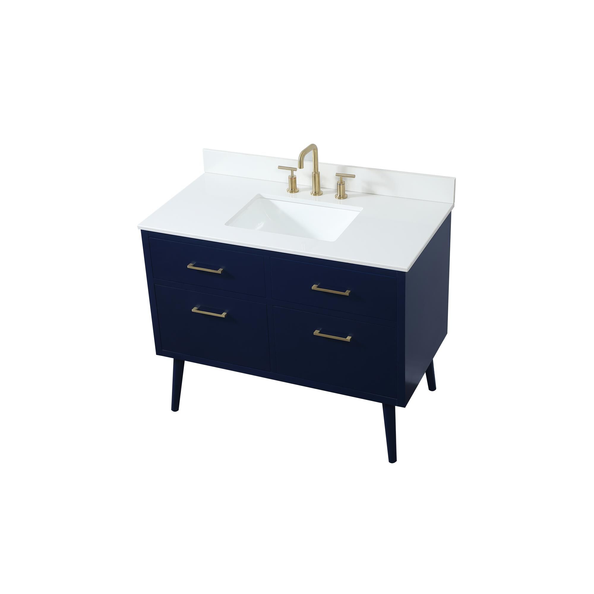 Shown in Blue finish