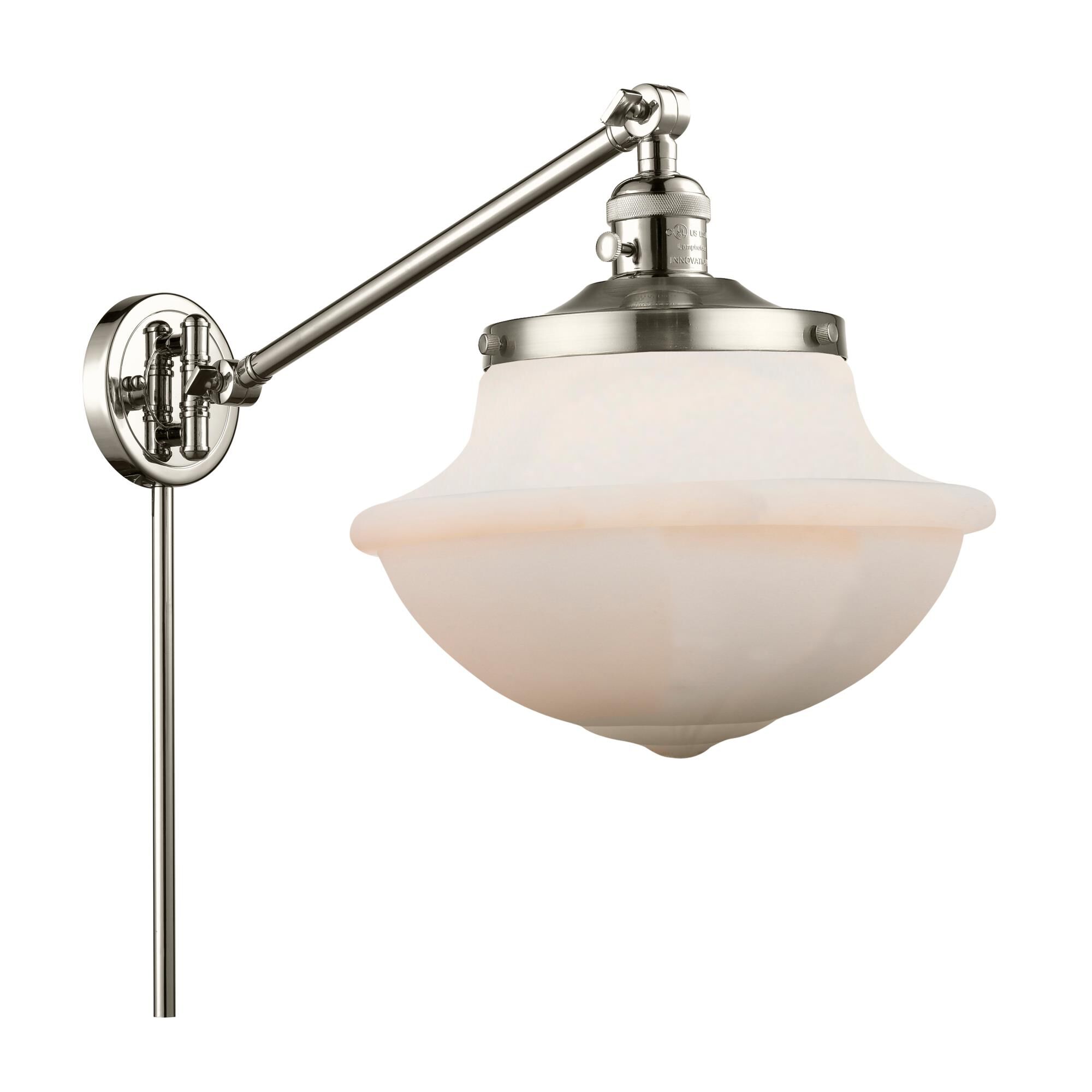Bruno Marashlian Oxford Wall Swing Lamp by Innovations Lighting