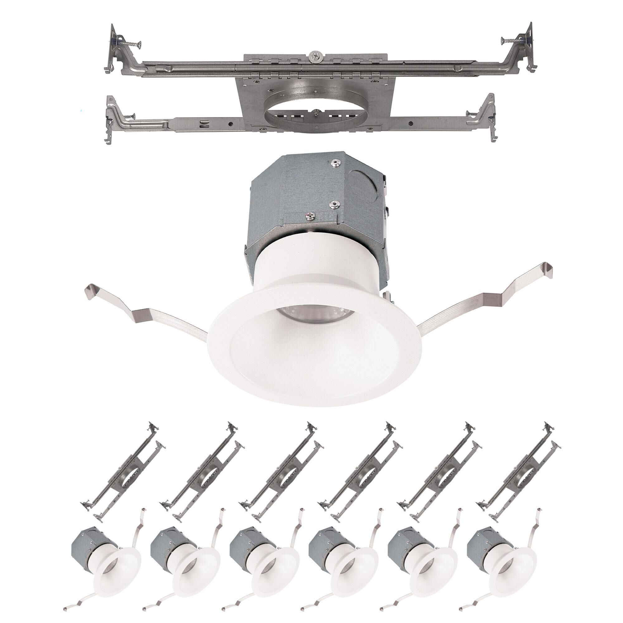 Pop-In 9 Inch Recessed Lighting Trim Pack of 6 by WAC Lighting