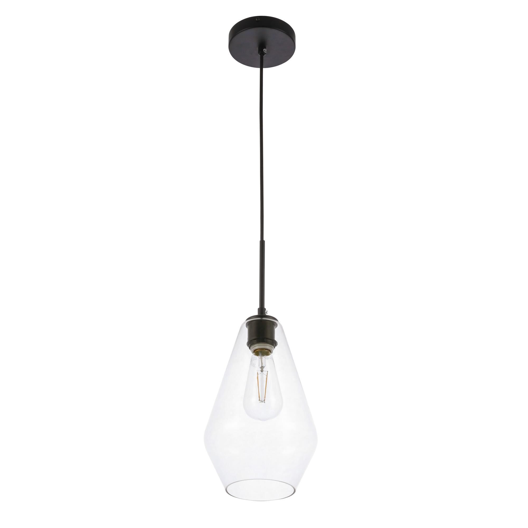Gene 7 Inch Mini Pendant by Elegant Lighting