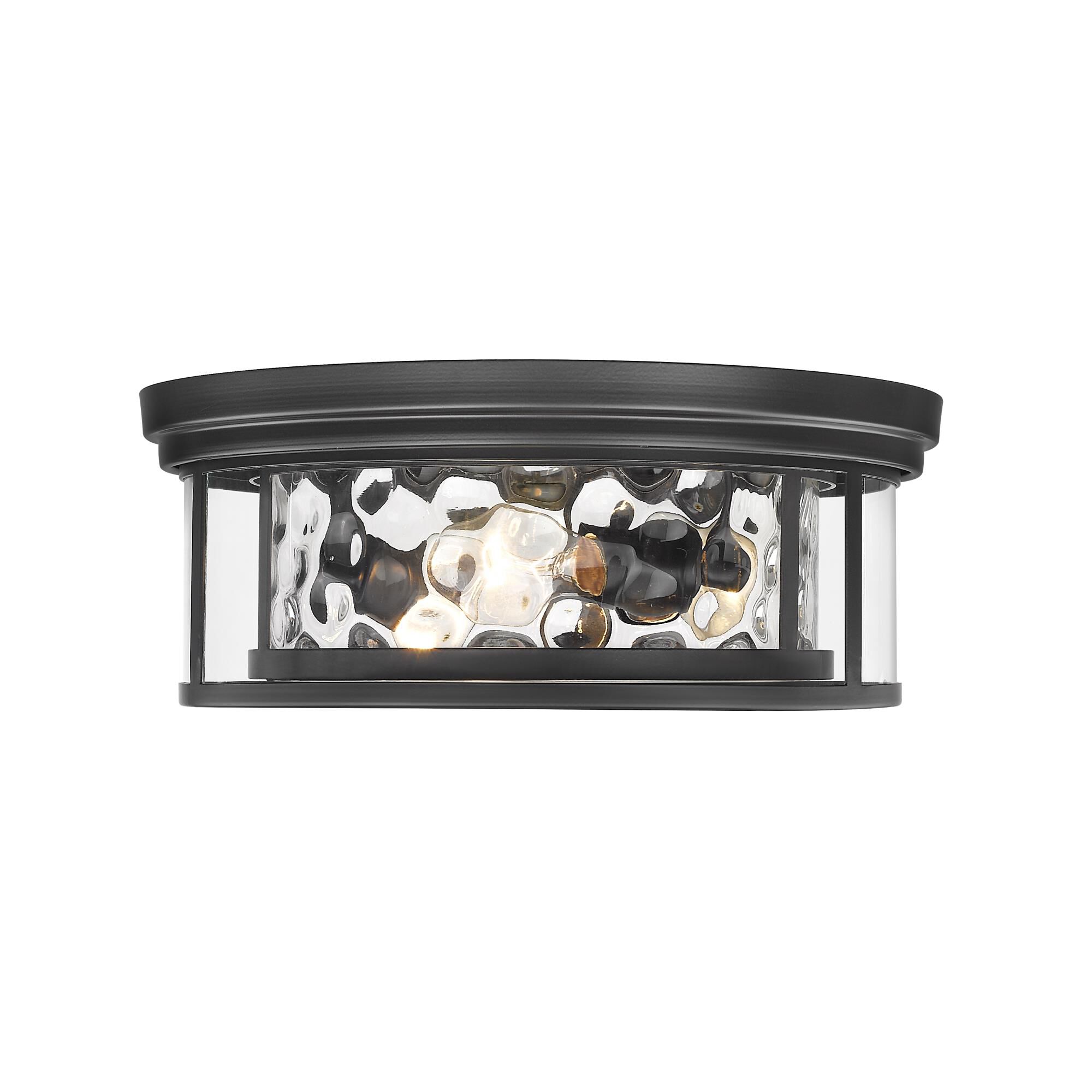 Shown in Matte Black finish and Glass shade