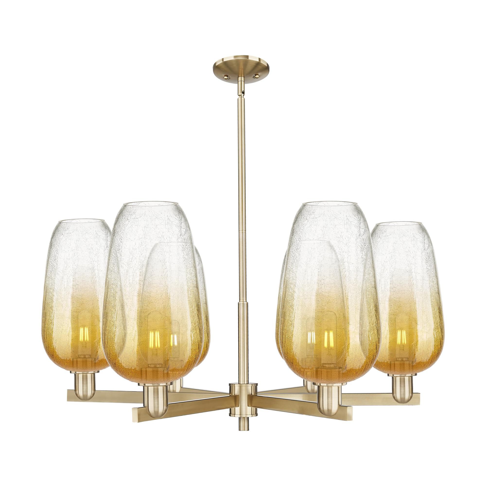 Bruno Marashlian Brookhaven Flute 24 Inch Chandelier by Innovations Lighting