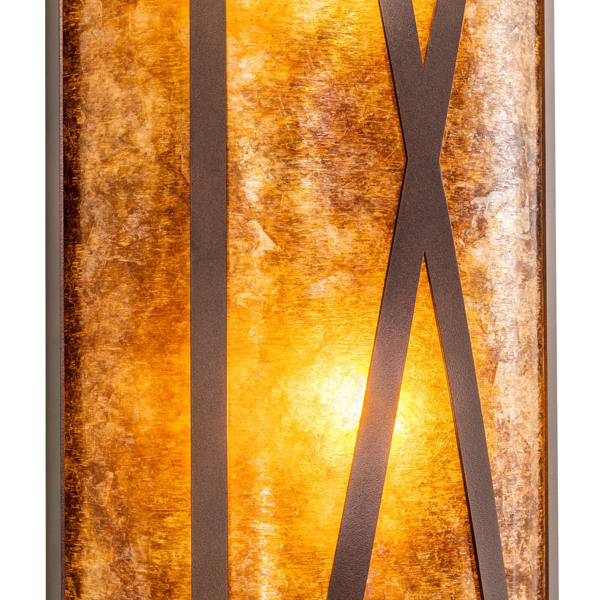Saltire Craftsman 30 Inch Tall 4 Light Outdoor Wall Light by Meyda Lighting