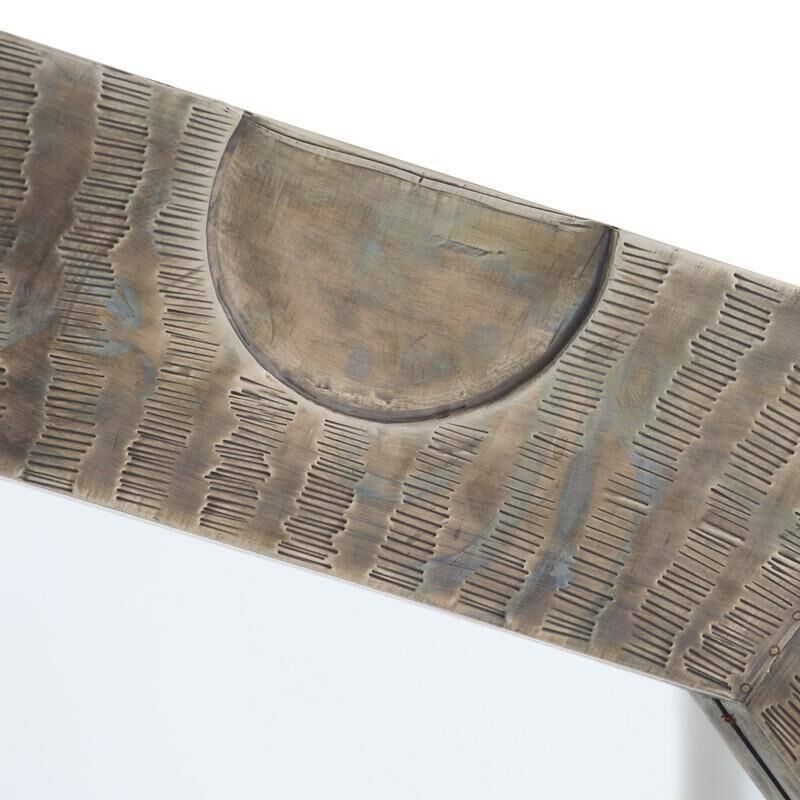 Shown in Burnished Silver finish