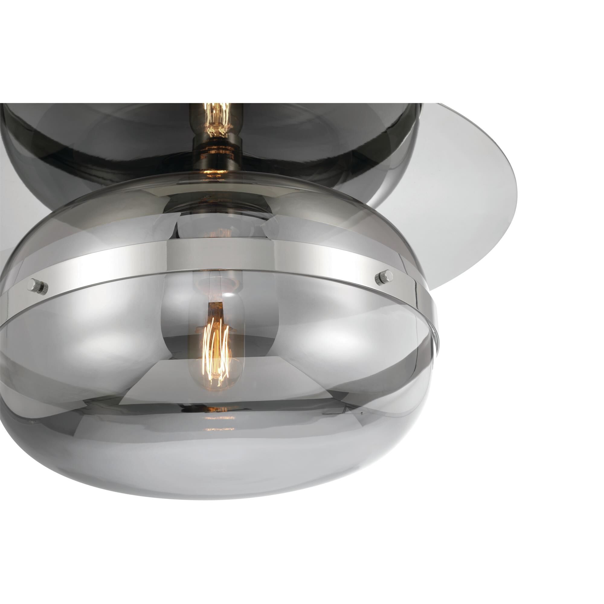 Nottingham 14 Inch Semi Flush Mount,