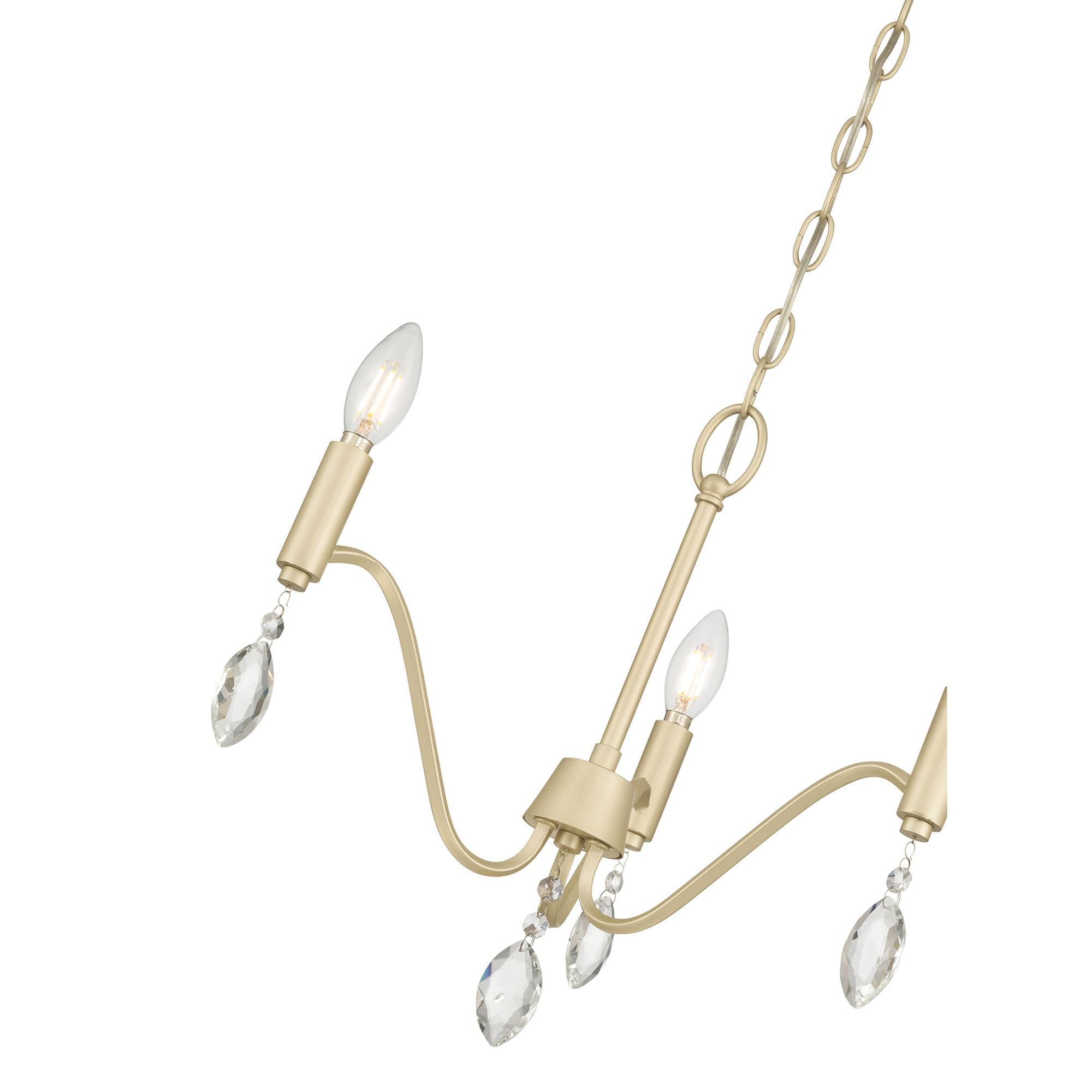 Aureline 17 Inch Mini Chandelier by Millennium Lighting
