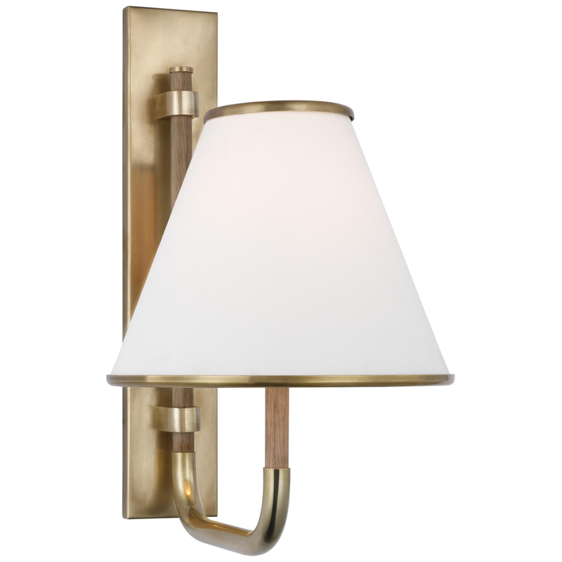 Visual Comfort Signature Collection Marie Flanigan Rigby 13 Inch LED Wall Sconce