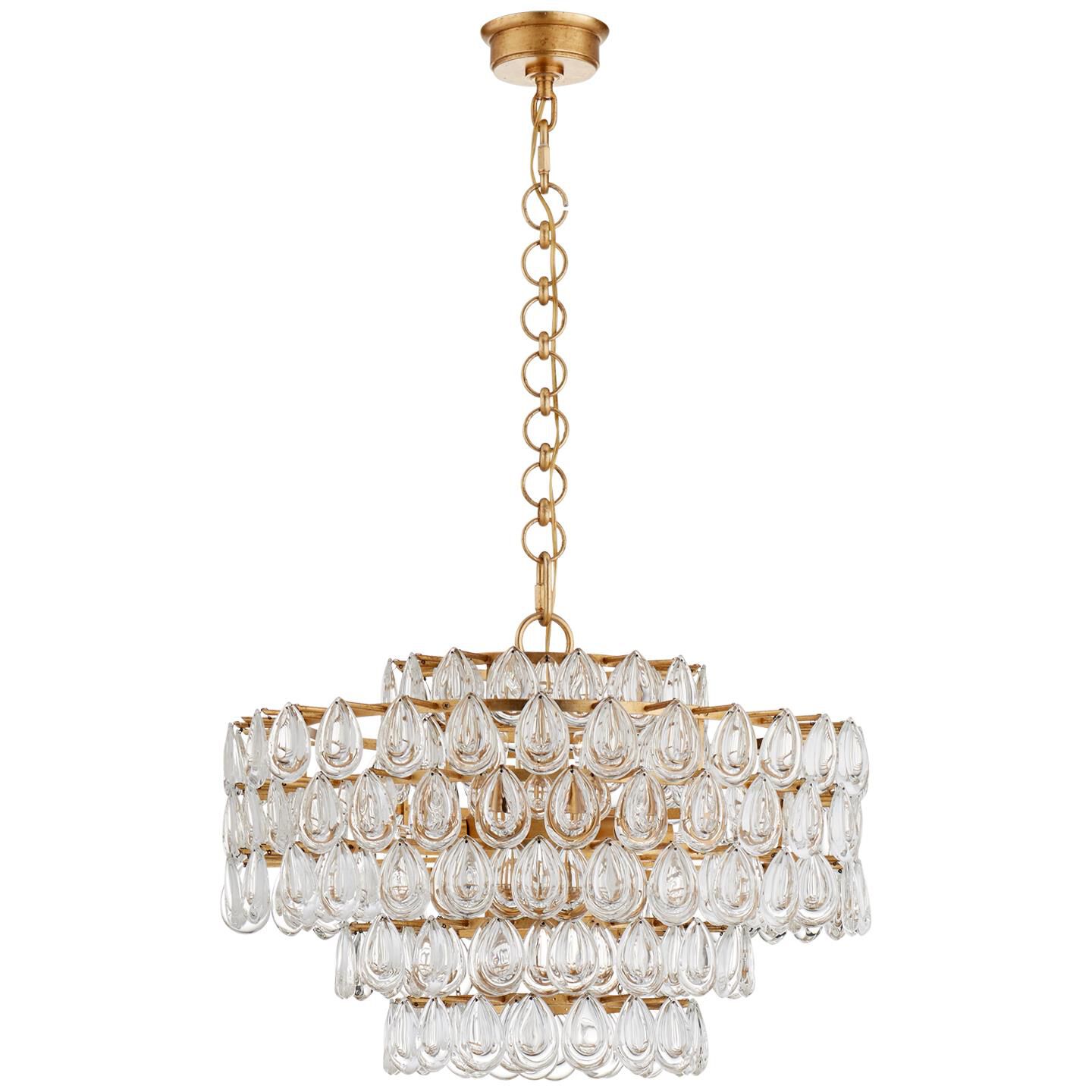AERIN Liscia 25 Inch 12 Light Chandelier by Visual Comfort Signature Collection