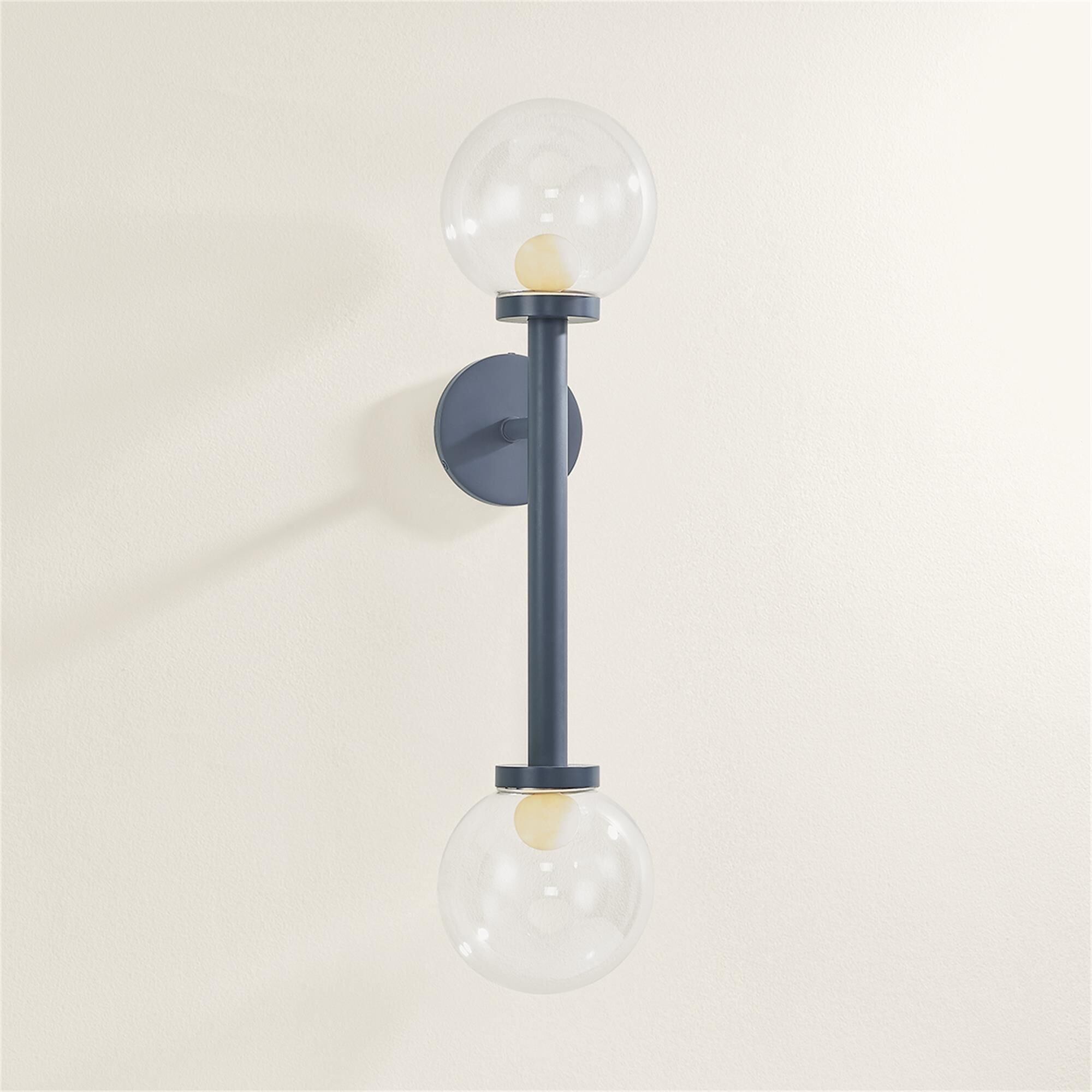 Zoe Feldman Sia Large 2 Light Wall Sconce,