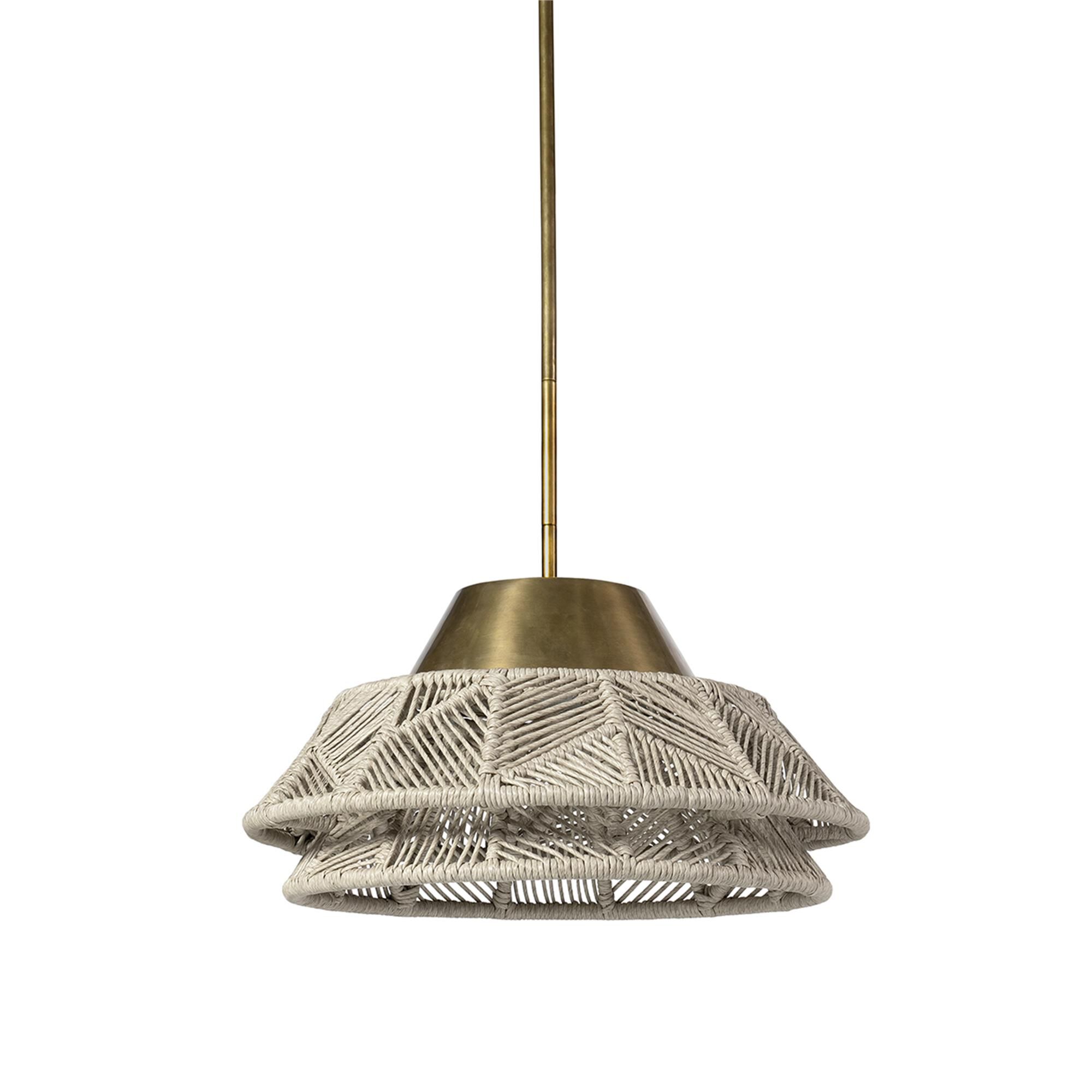 Shown in Brass finish