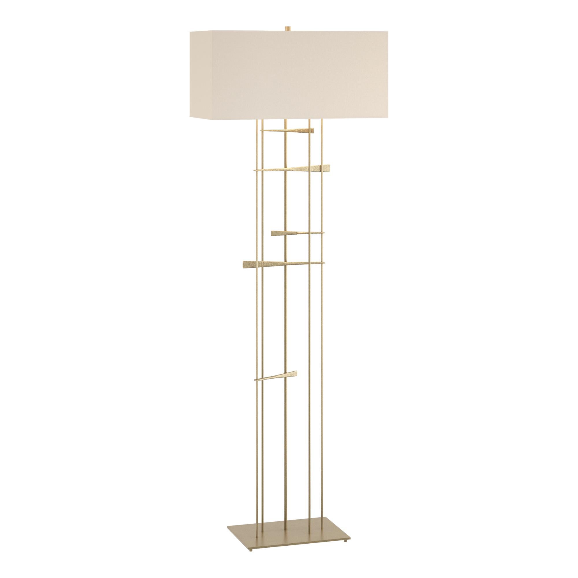 Shown in Soft Gold finish and Flax shade