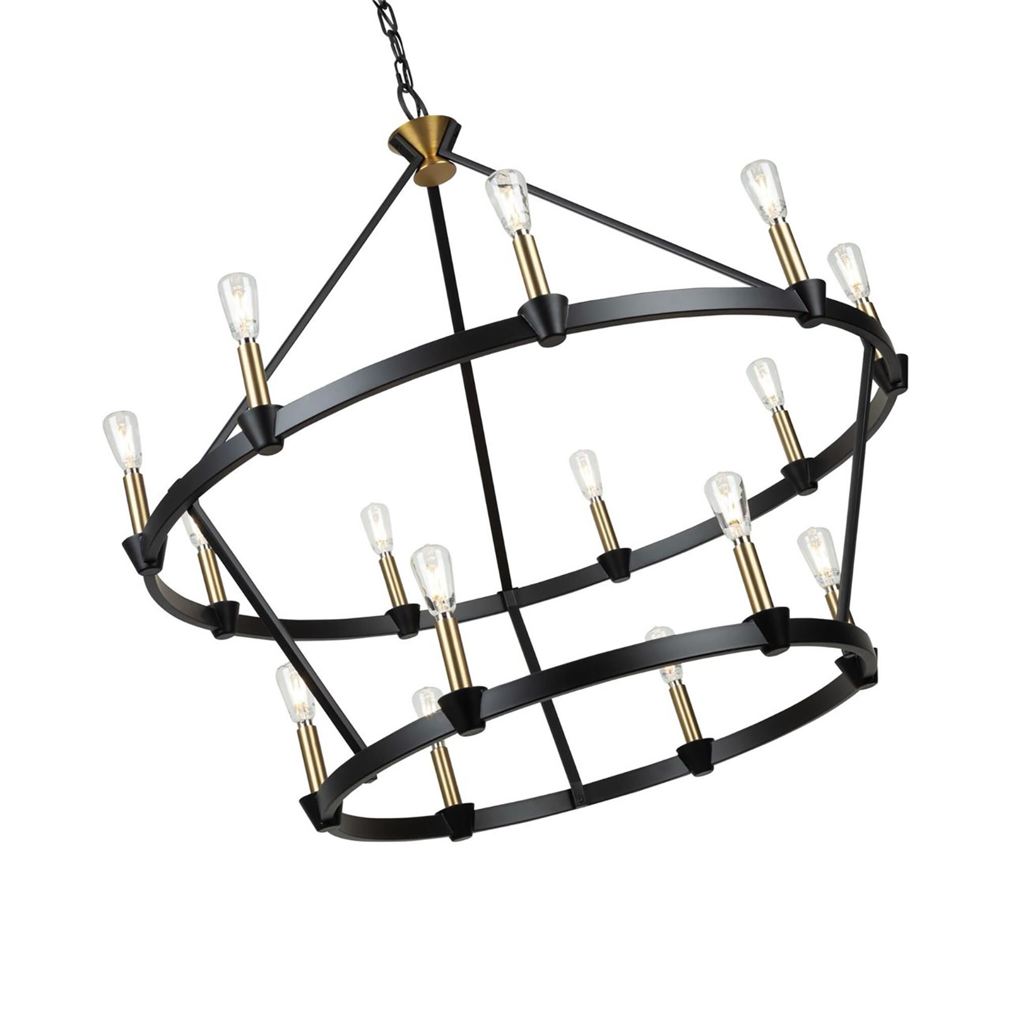 Kevin Kraemer Notting Hill 36 Inch 15 Light Chandelier,