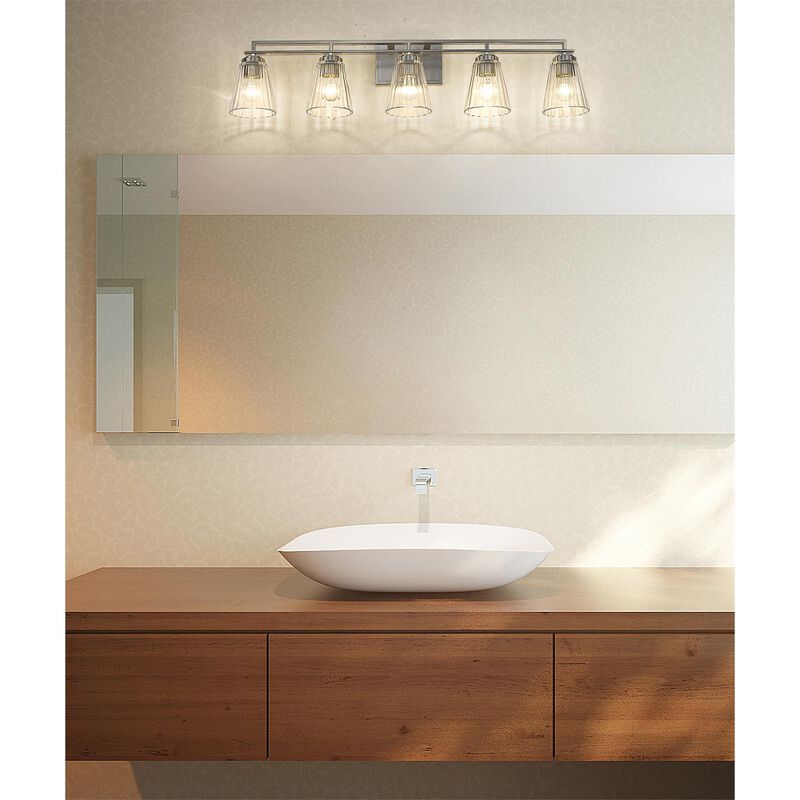 Lyna 38 Inch 5 Light Bath Vanity Light by Z-Lite