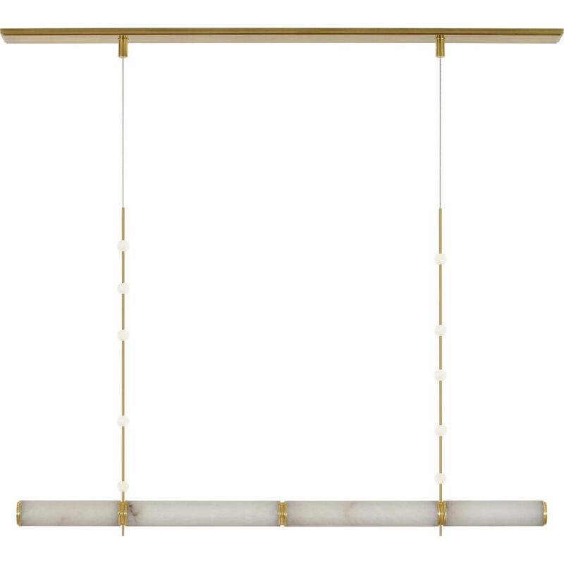 Anne-Marie Barton Marcell 56 Inch Linear Suspension Light by Visual Comfort Signature Collection