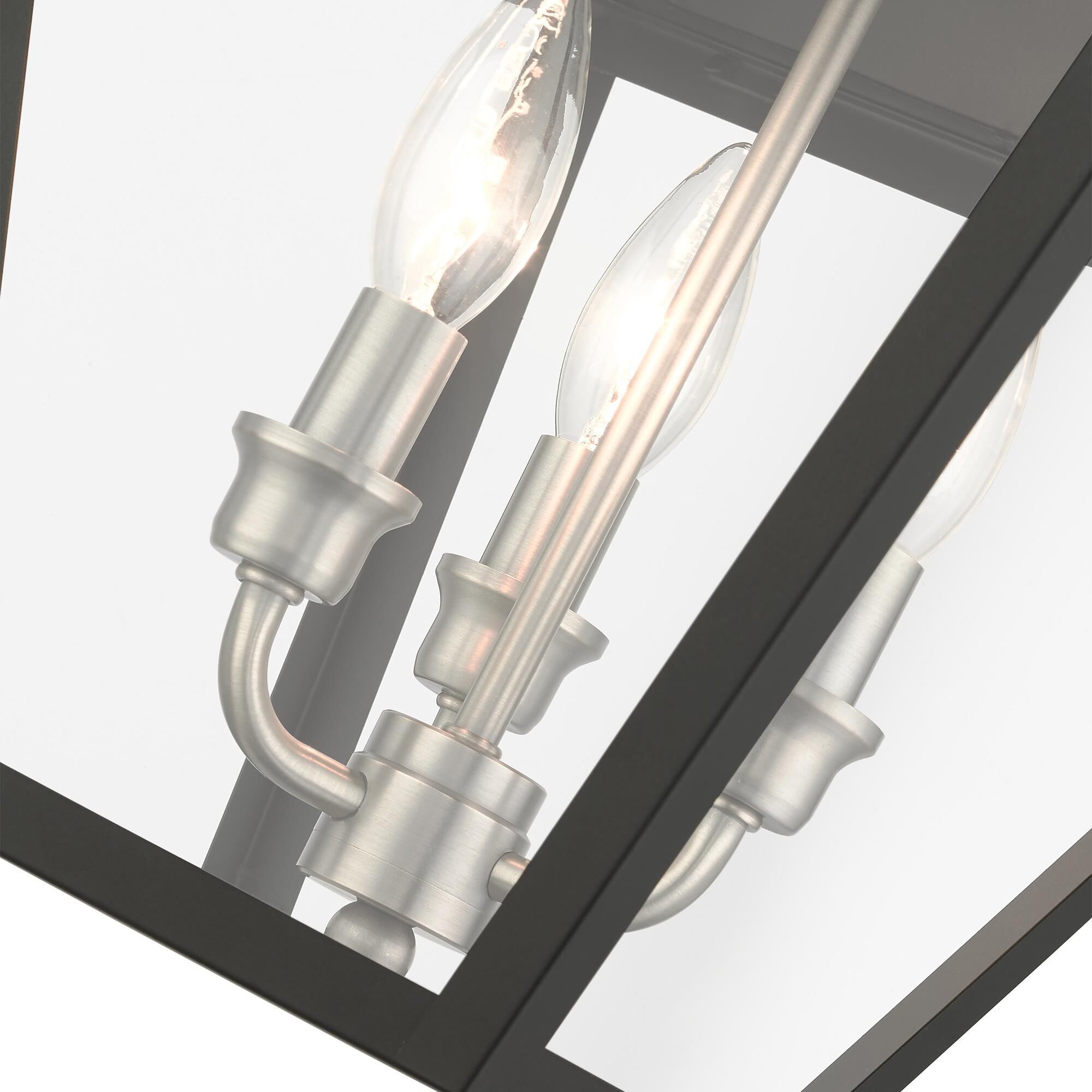 Mansfield 19 Inch Tall 3 Light Outdoor Hanging Lantern by Livex Lighting