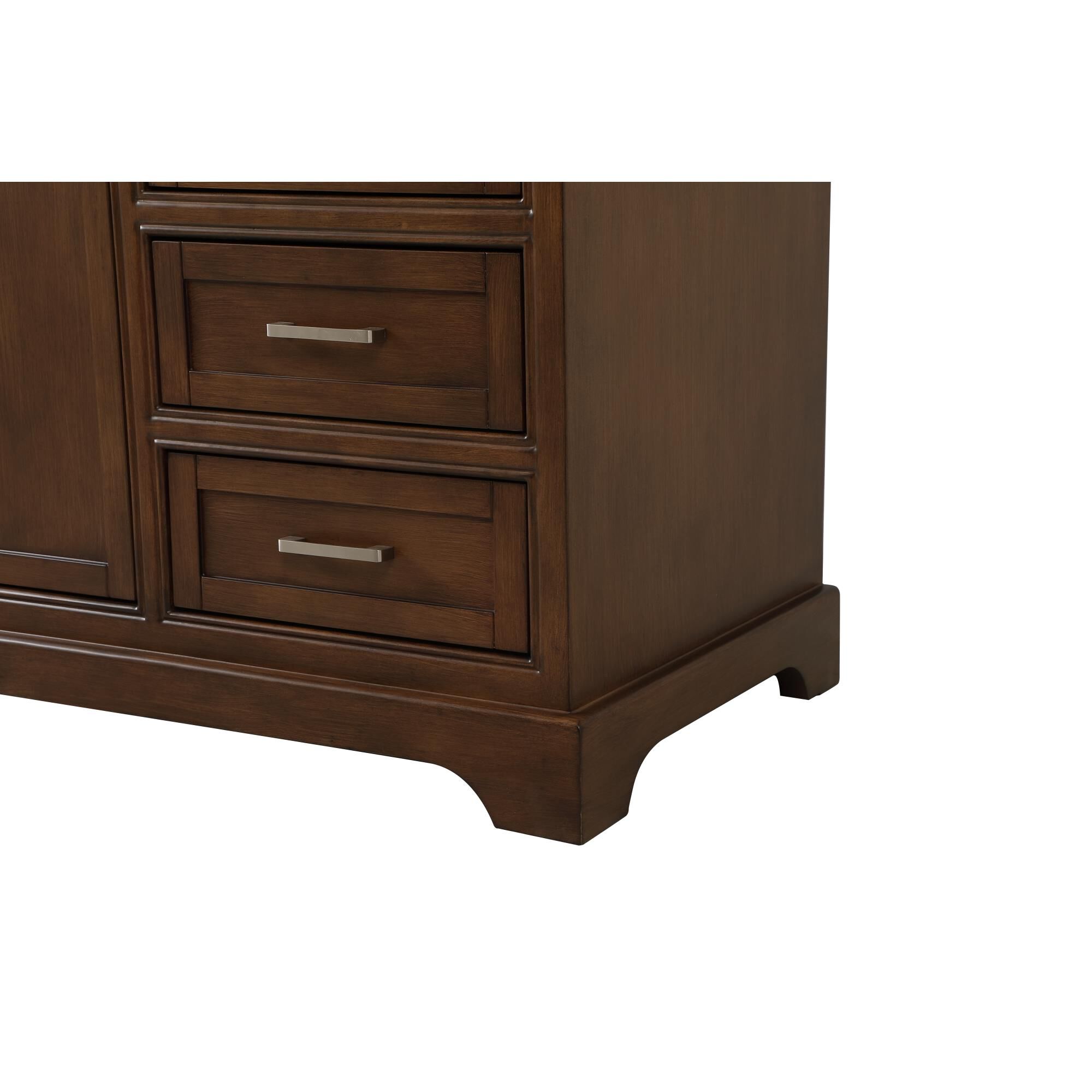 Shown in Teak finish