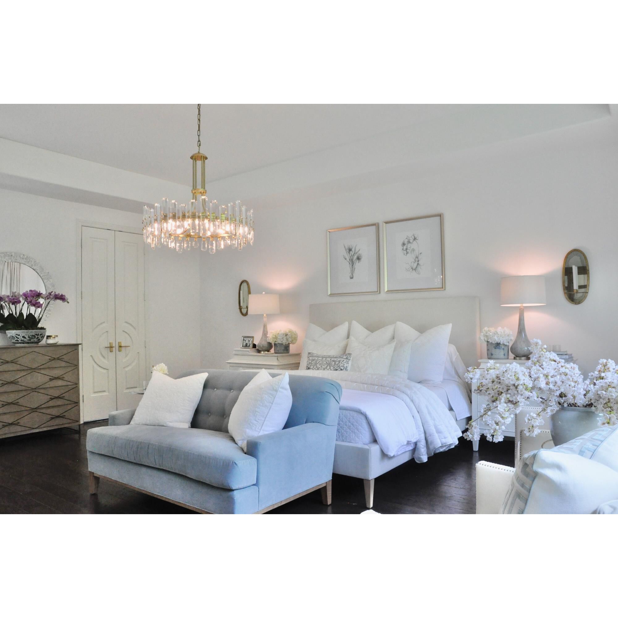 Bolton 31 Inch 12 Light Chandelier by Crystorama