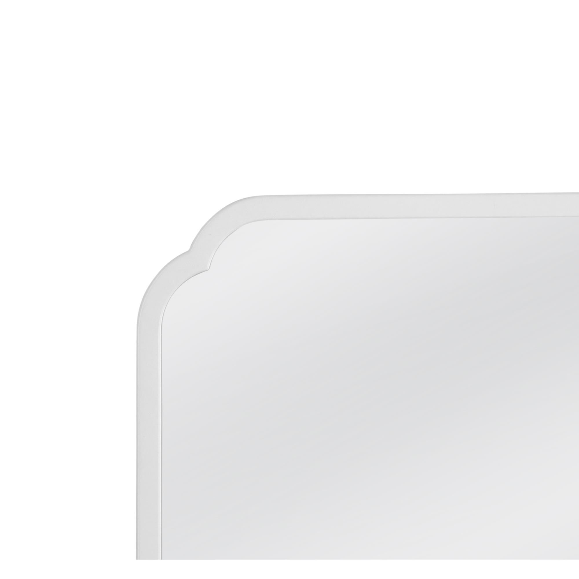 Shown in White finish