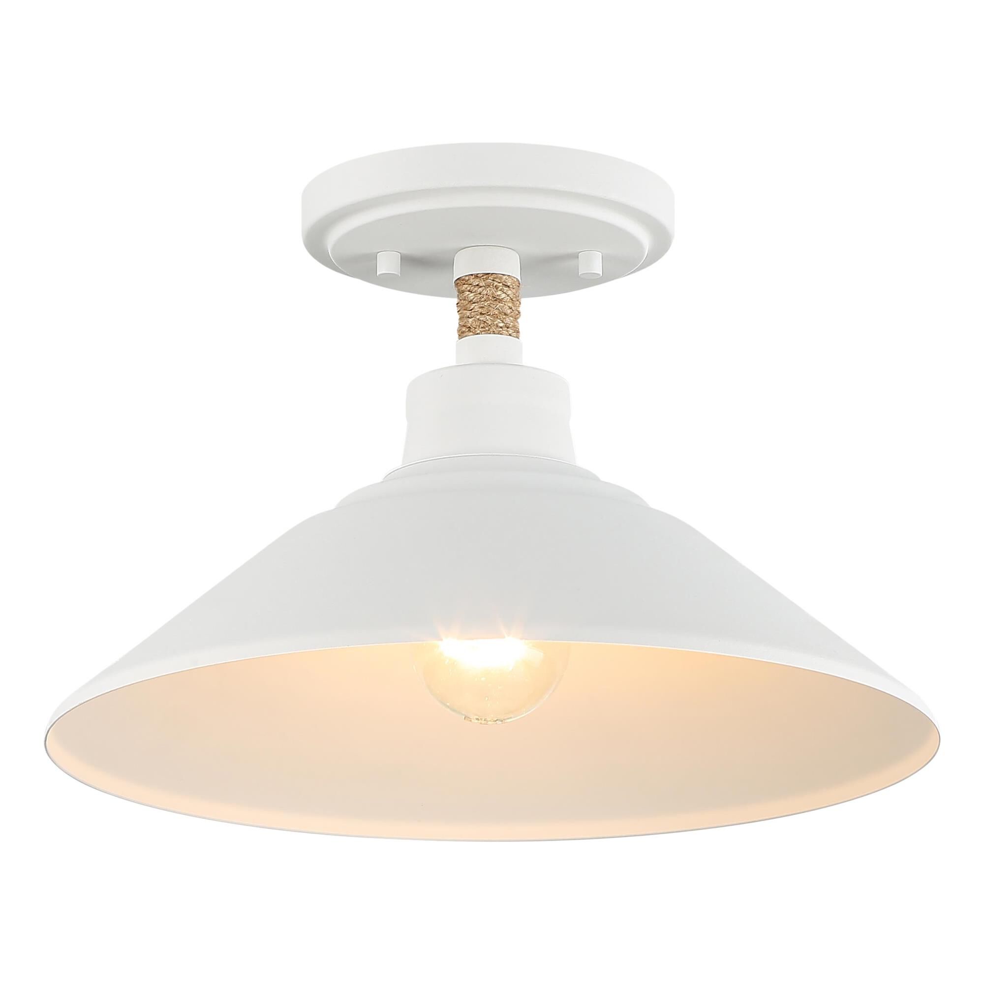 Journey 12 Inch Semi Flush Mount by Golden Lighting