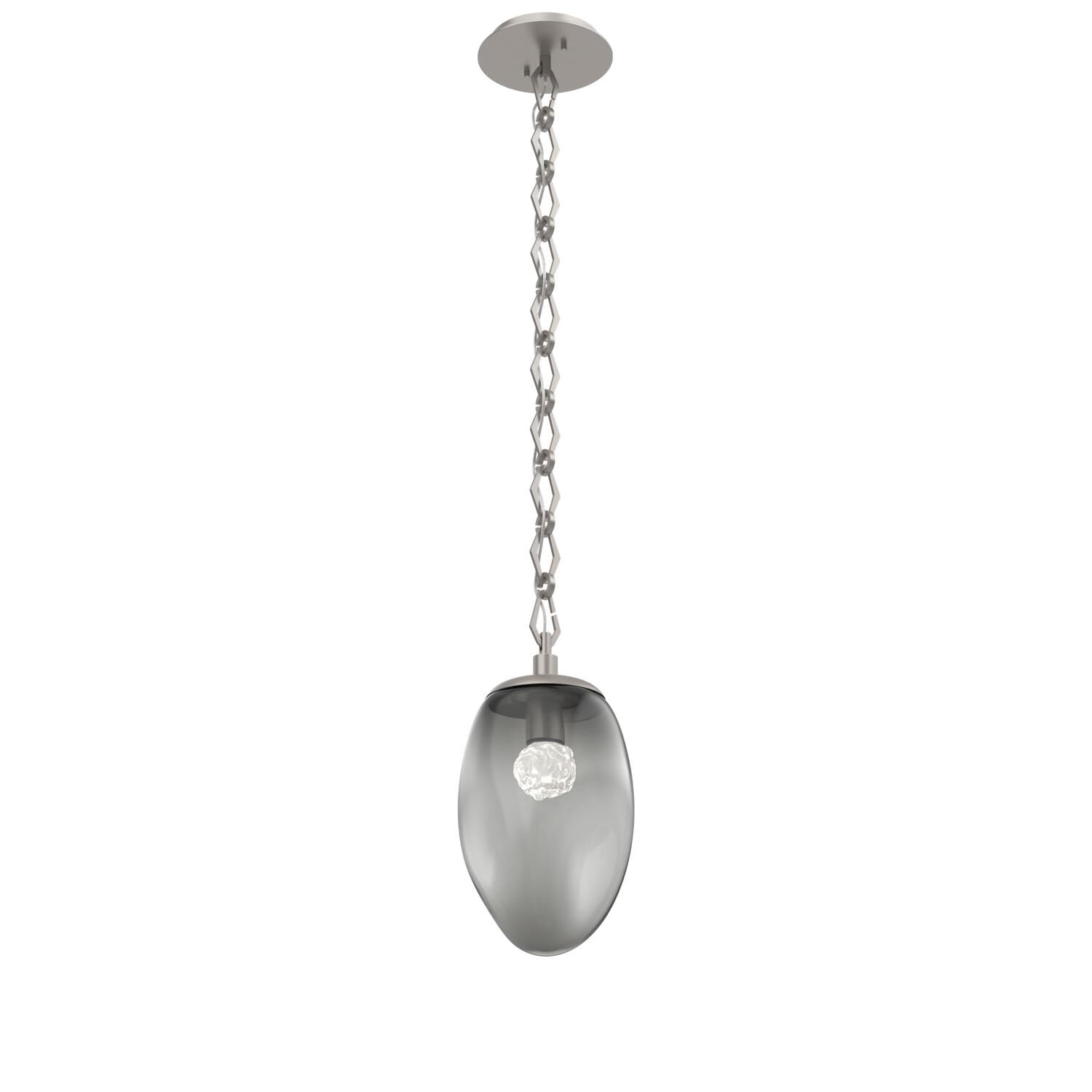 Shown in Beige Silver finish and Smoke with Rounded Gem glass