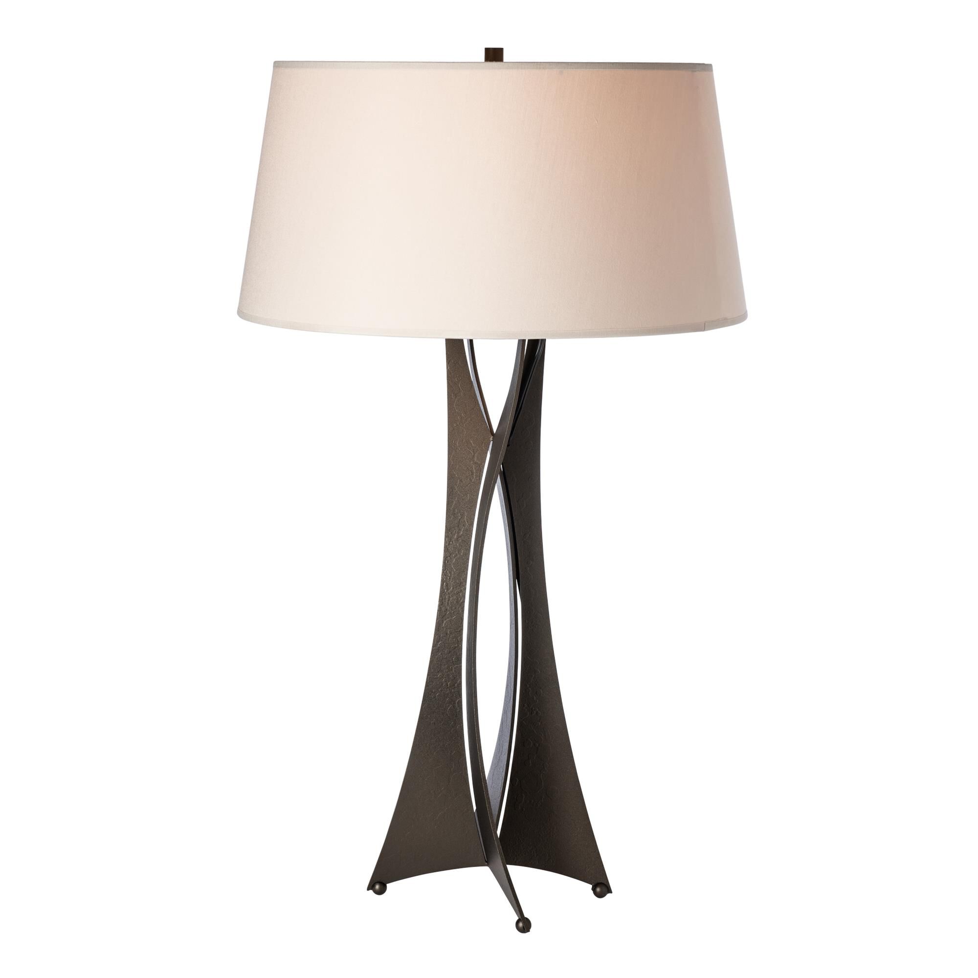 Shown in Oil Rubbed Bronze finish and Flax shade