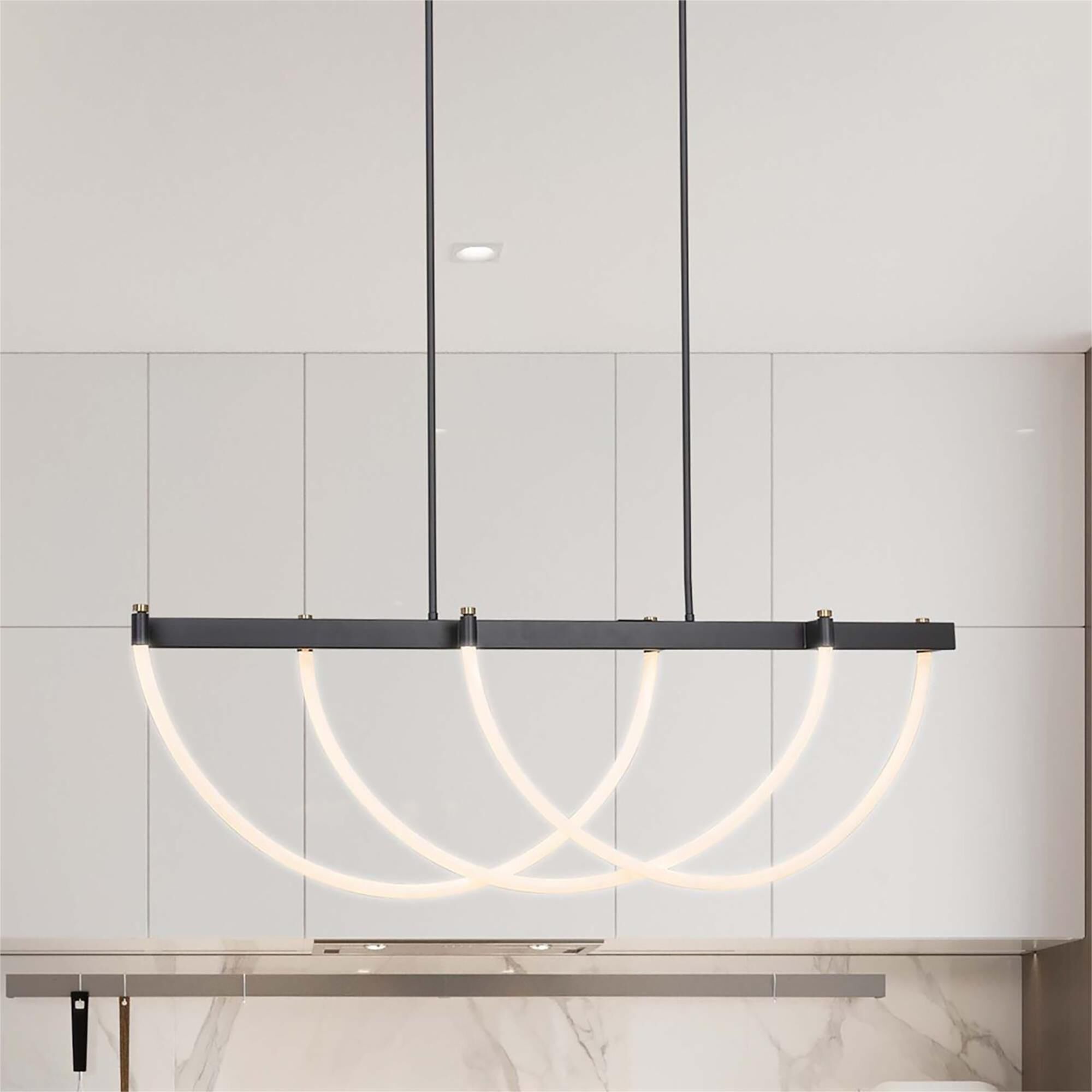 Kevin Kraemer Cascata 45 Inch Linear Suspension Light by Artcraft