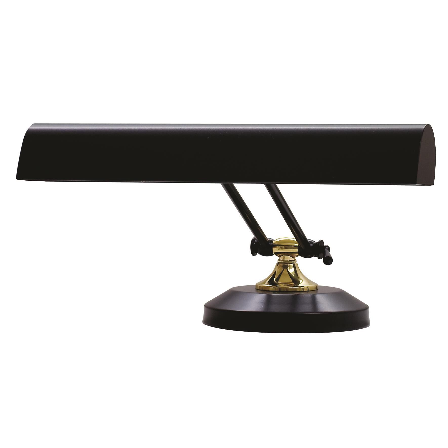 Shown in Black & Brass finish and Metal shade