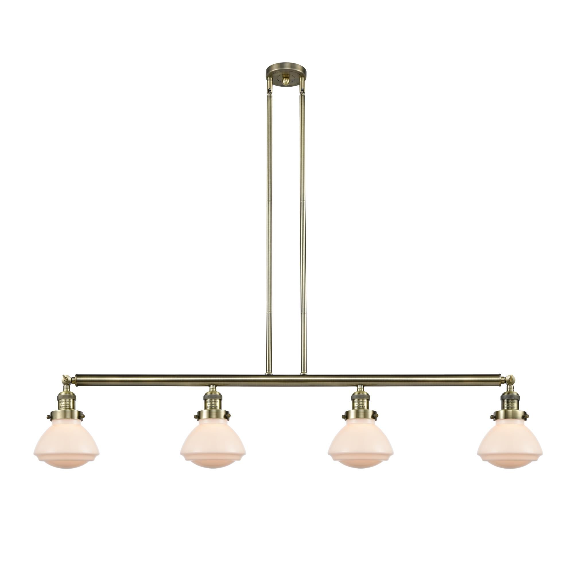 Bruno Marashlian Olean 51 Inch 4 Light Linear Suspension Light by Innovations Lighting