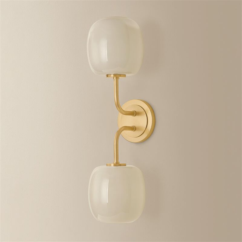 Lisette 20 Inch 2 Light Bath Vanity Light by Mitzi