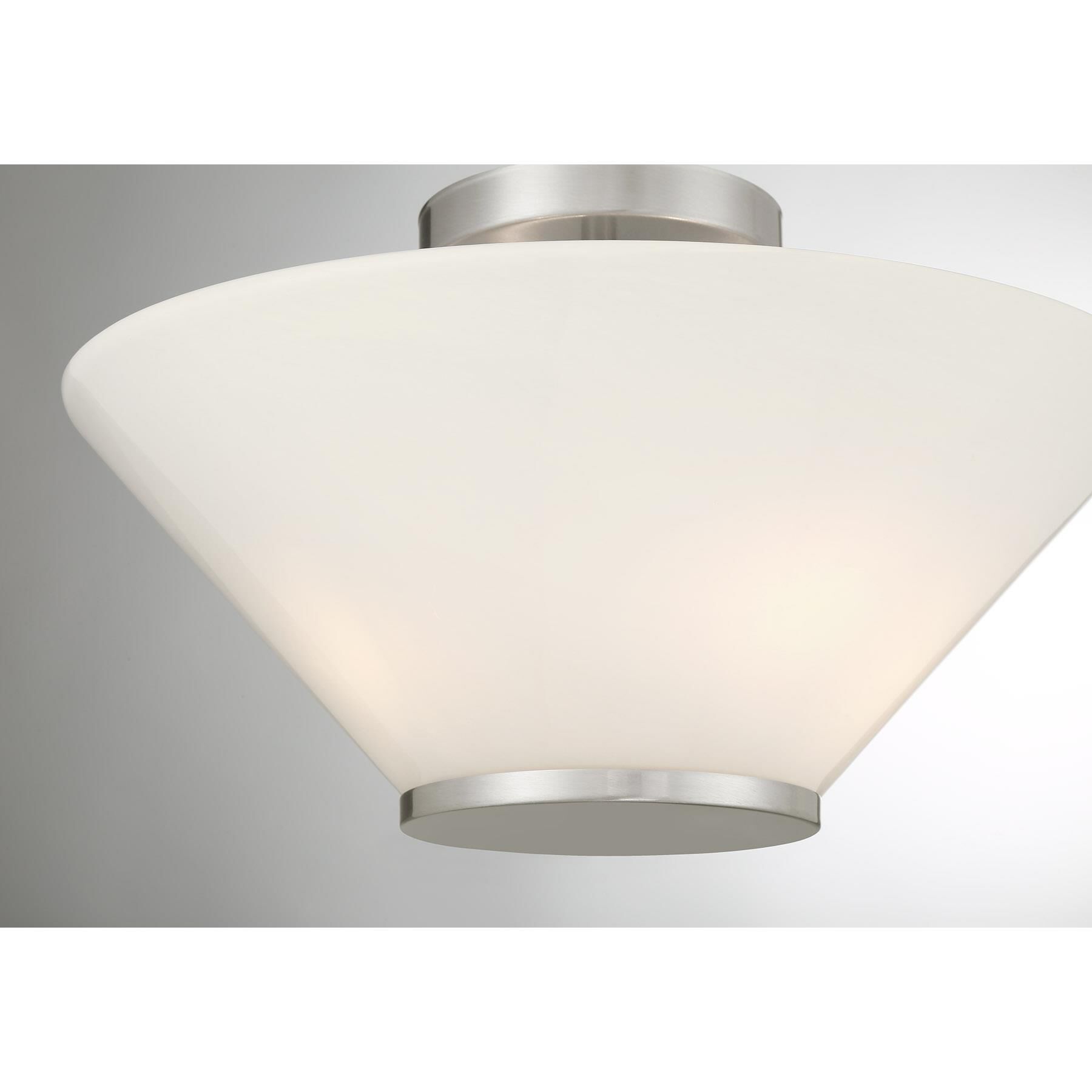 Blair 15 Inch Semi Flush Mount by Savoy House