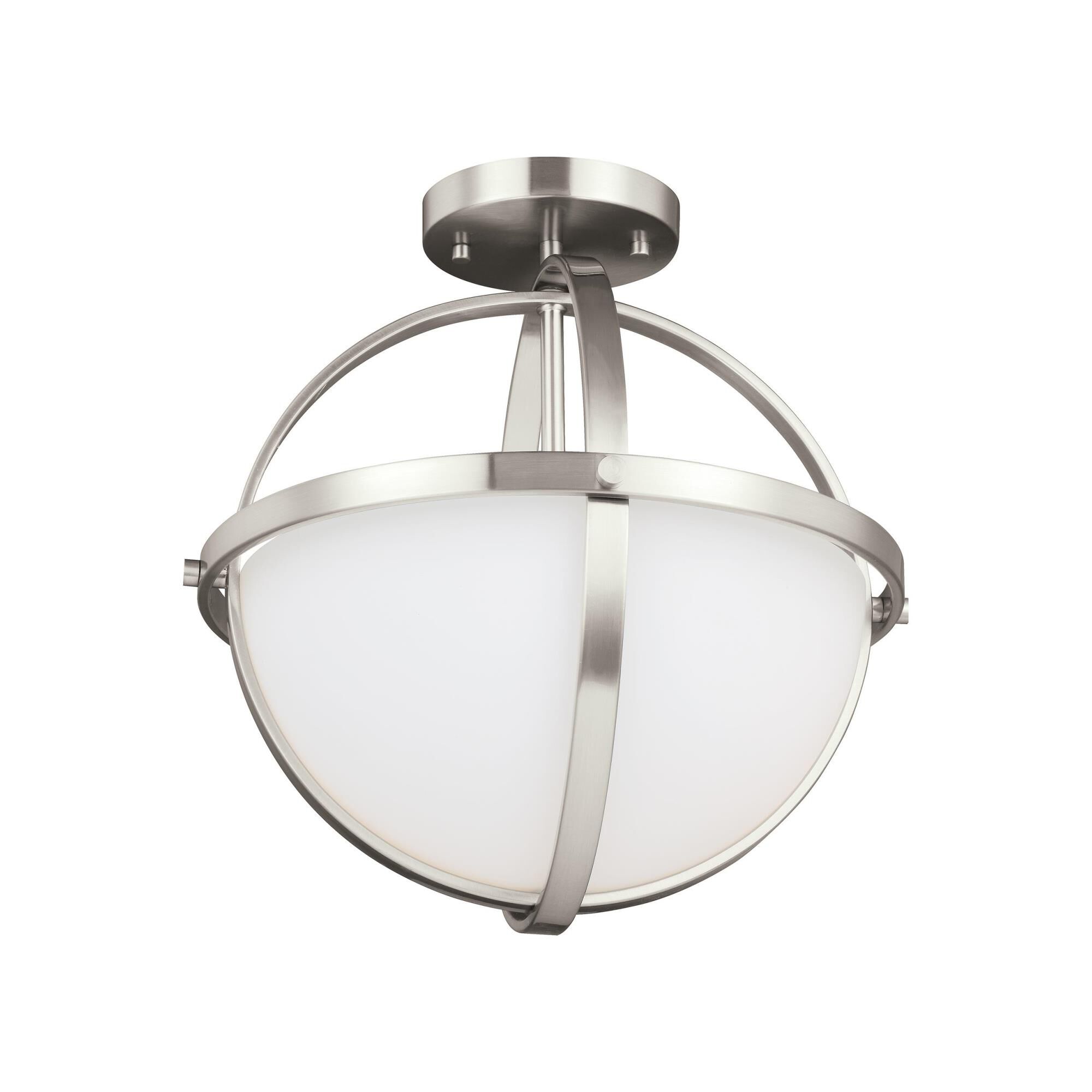 Alturas 14 Inch 2 Light Semi Flush Mount by Generation Lighting