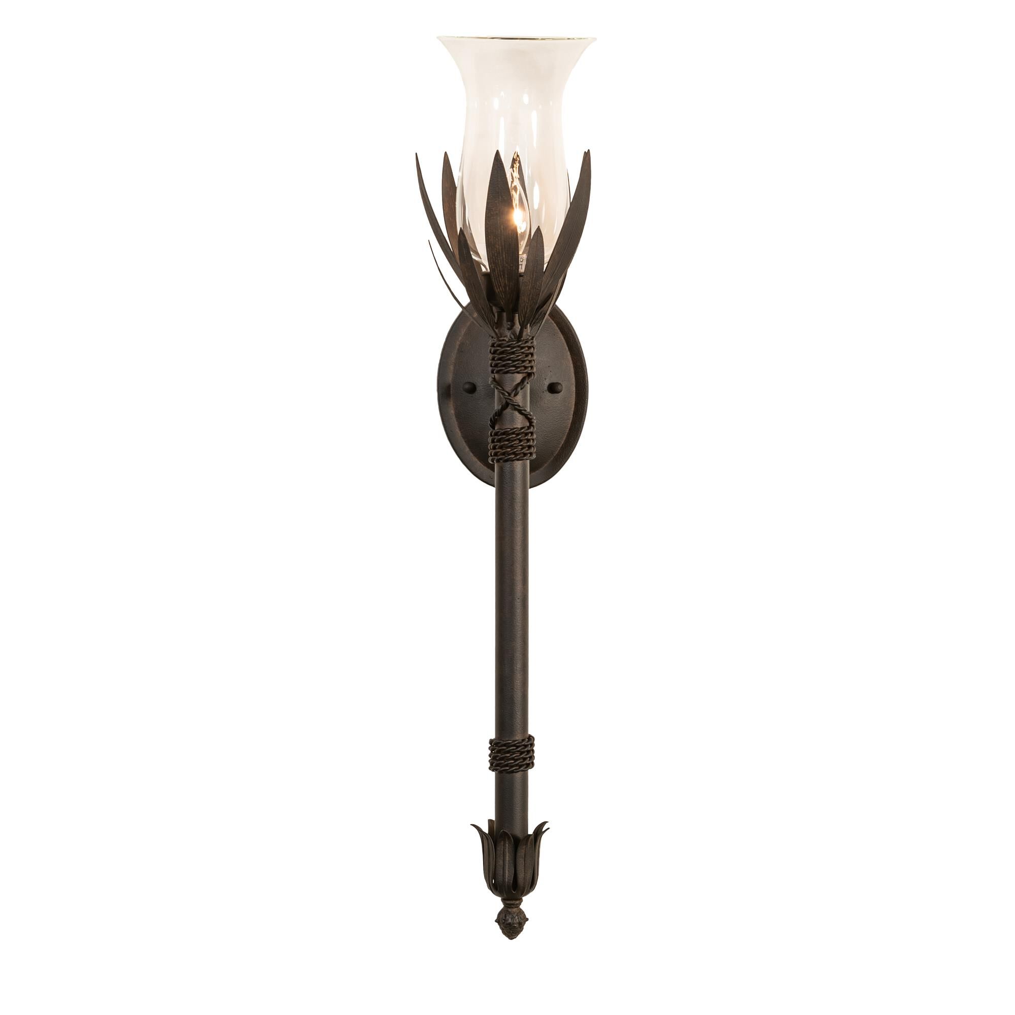 28 Inch Tall 4 Light Outdoor Wall Light by Meyda Lighting