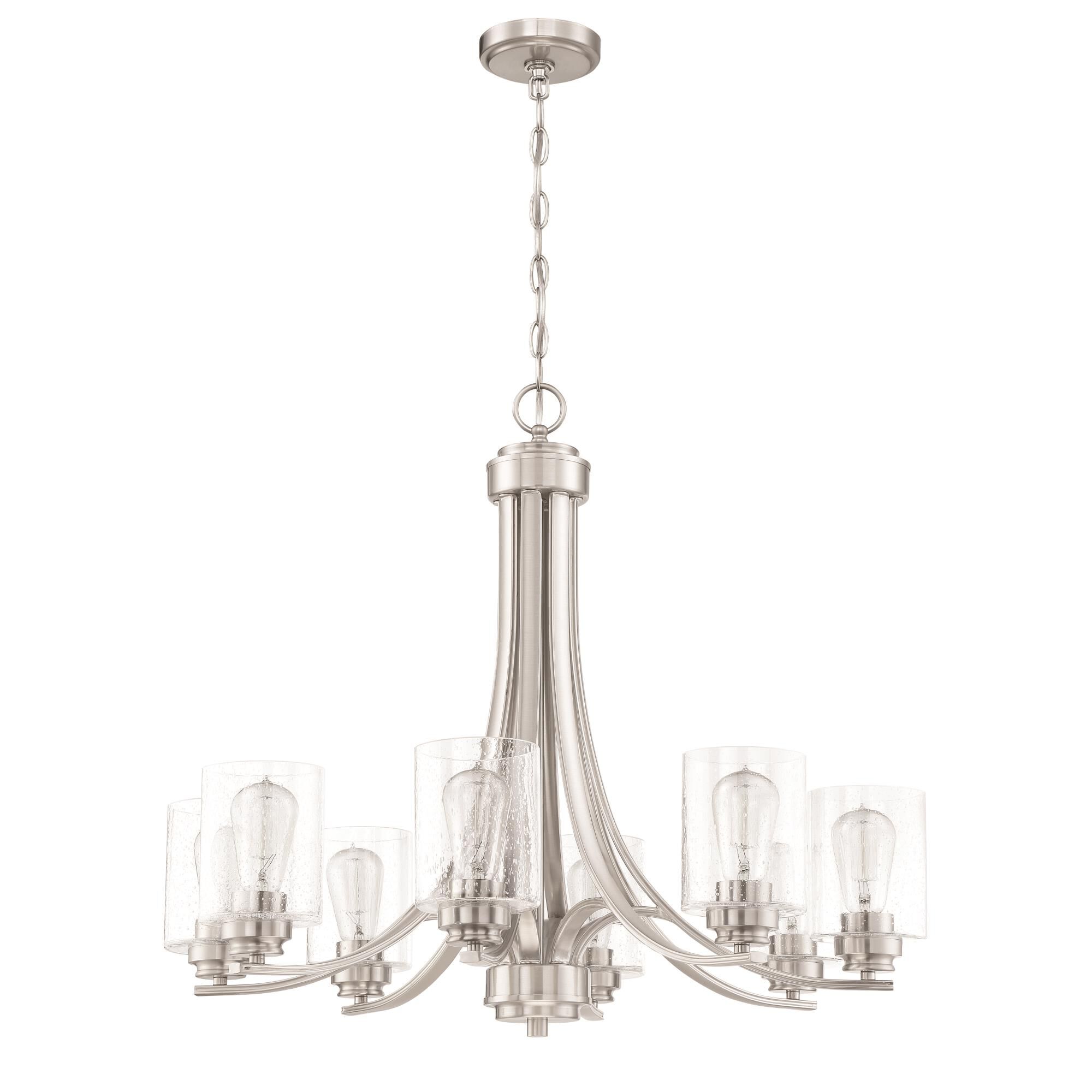 Bolden 28 Inch 8 Light Chandelier by Craftmade