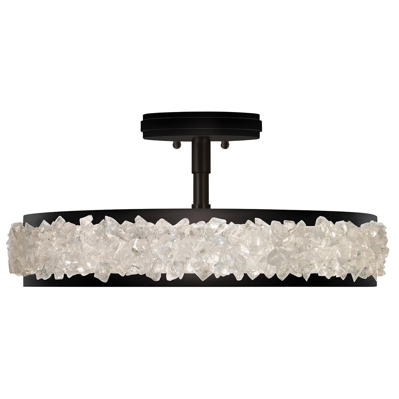 Arctic Halo Semi Flush Mount by Fine Art Handcrafted Lighting