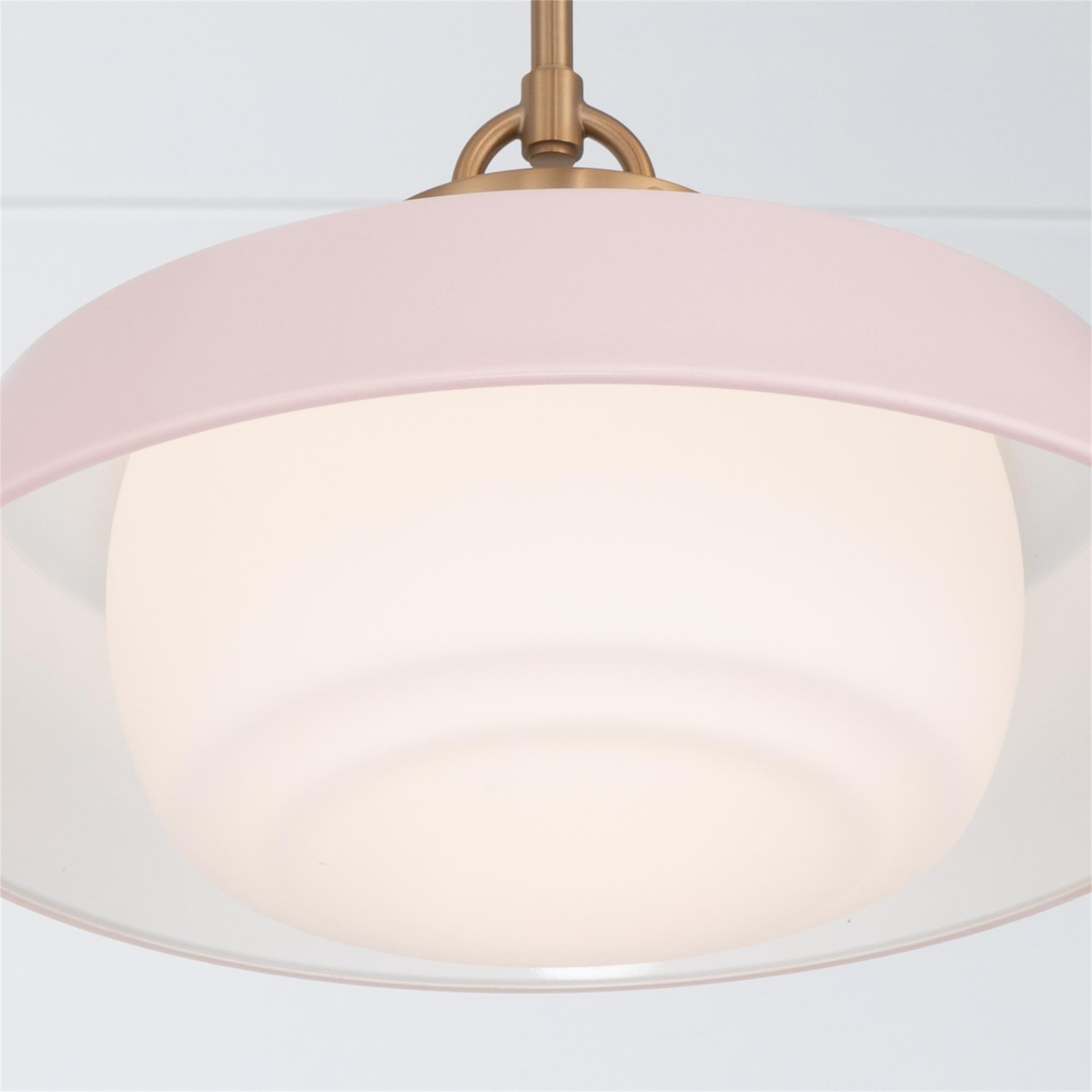 Shown in Vibrant Gold finish and Steel glass and Steel shade