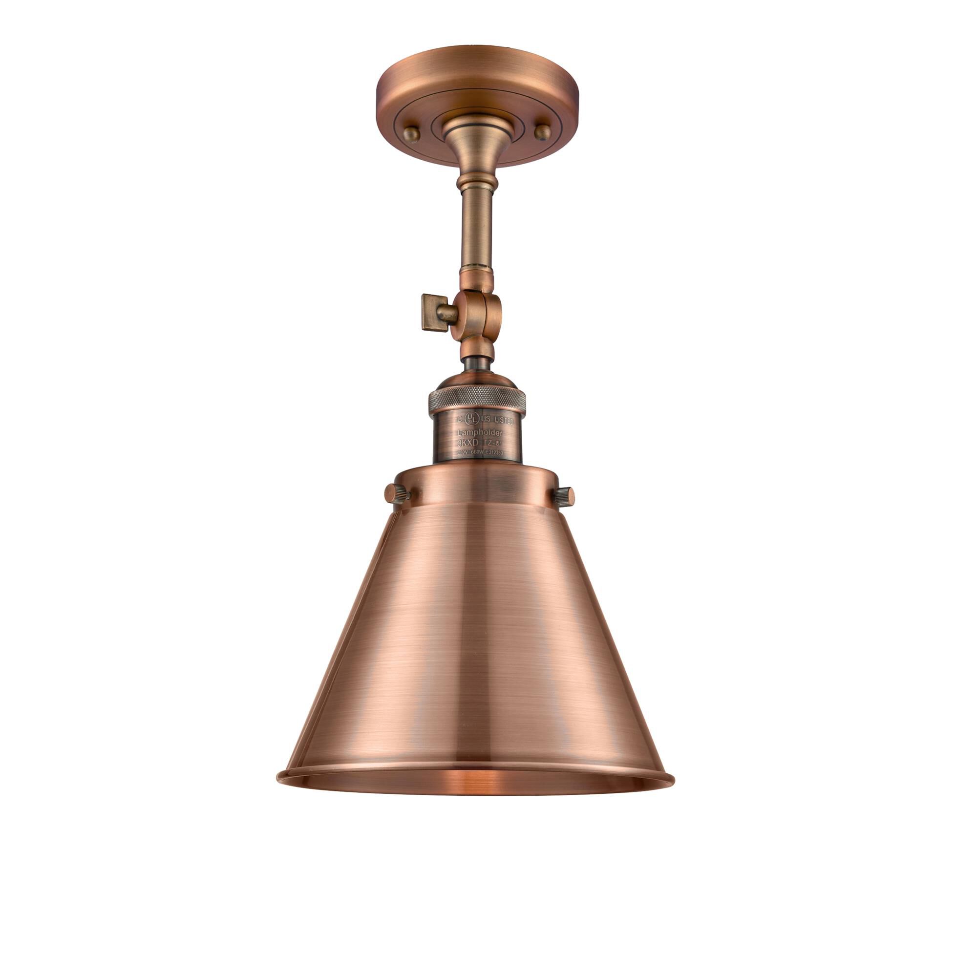 Shown in Antique Copper finish