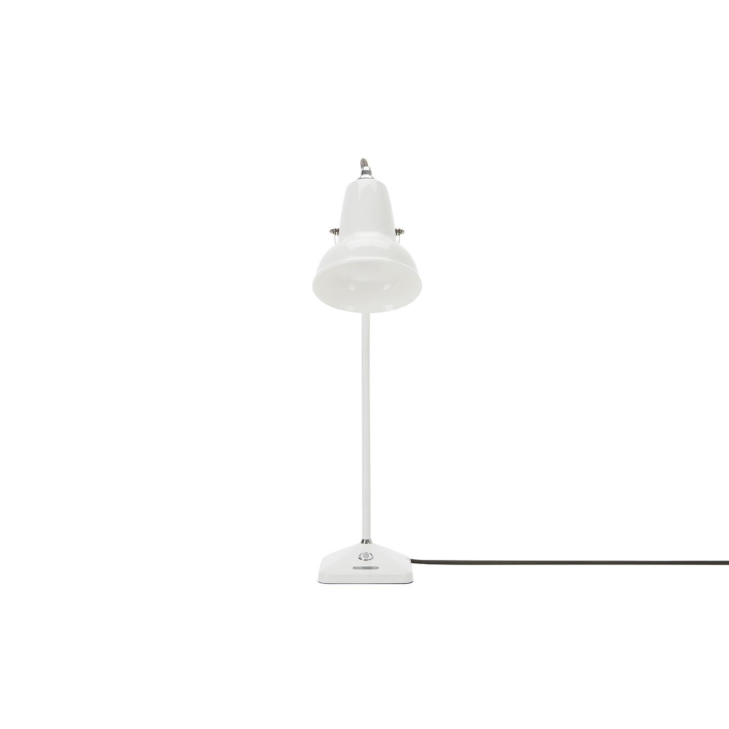 Shown in Pure White finish and Bone China shade