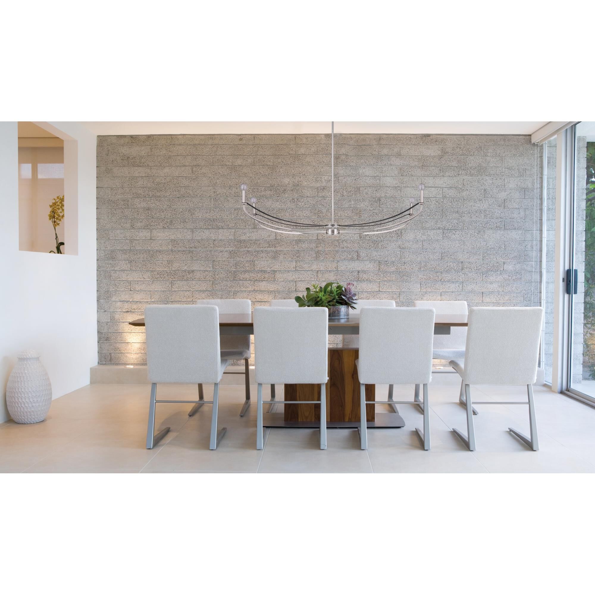 Shown in Polished Nickel and Black finish