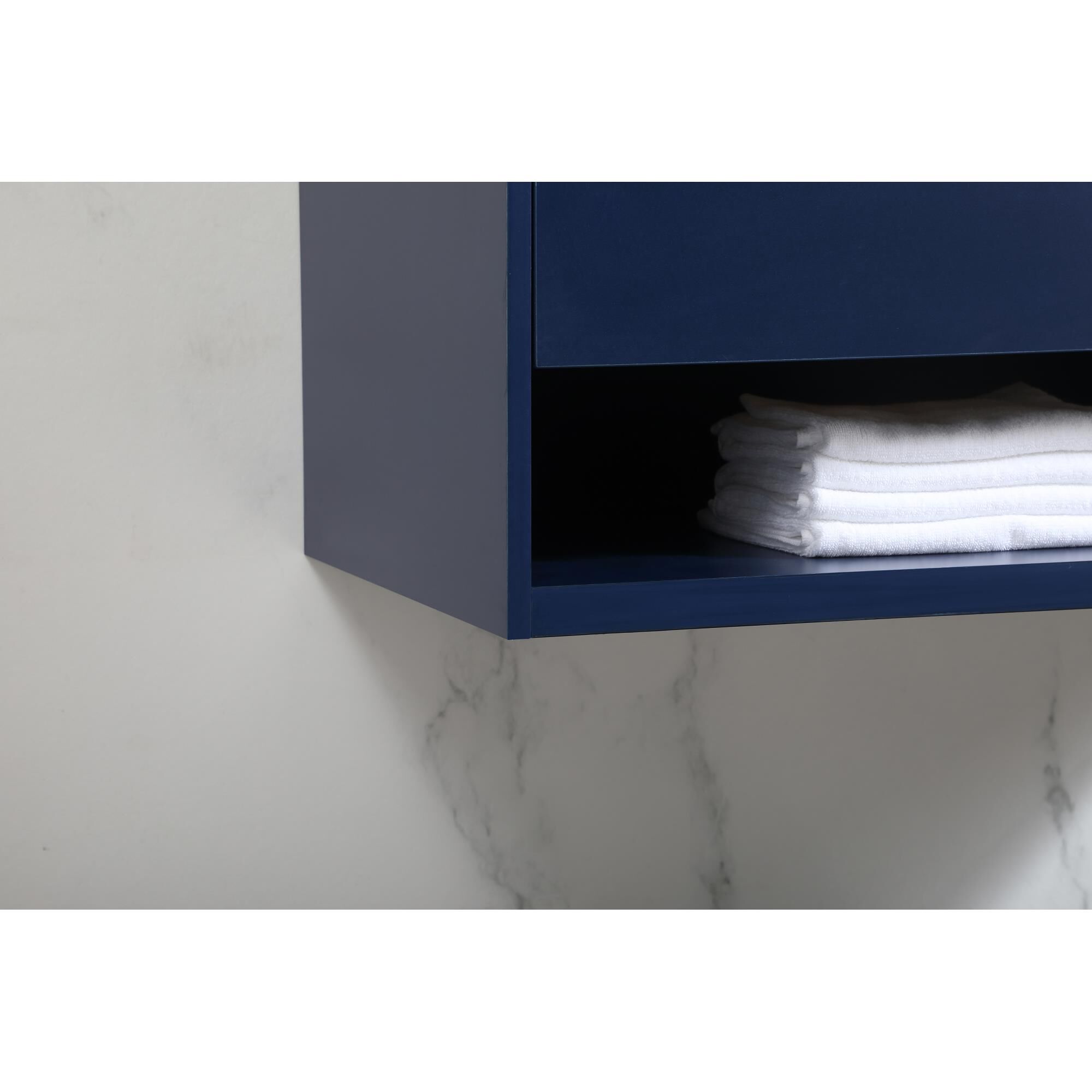 Shown in Blue finish