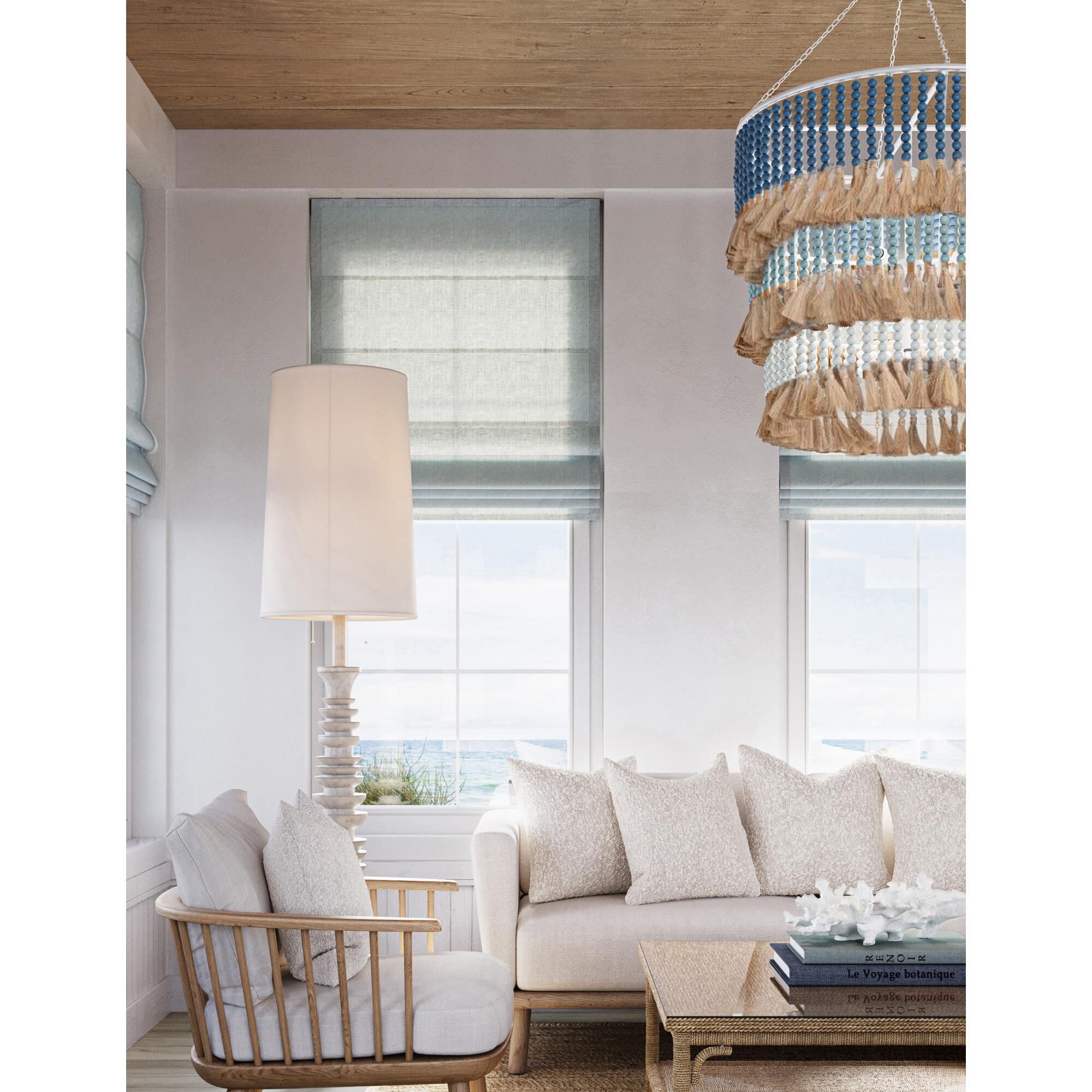 Shown in Sugar White-Mist Blue-Demin Blue-Natural Rope finish