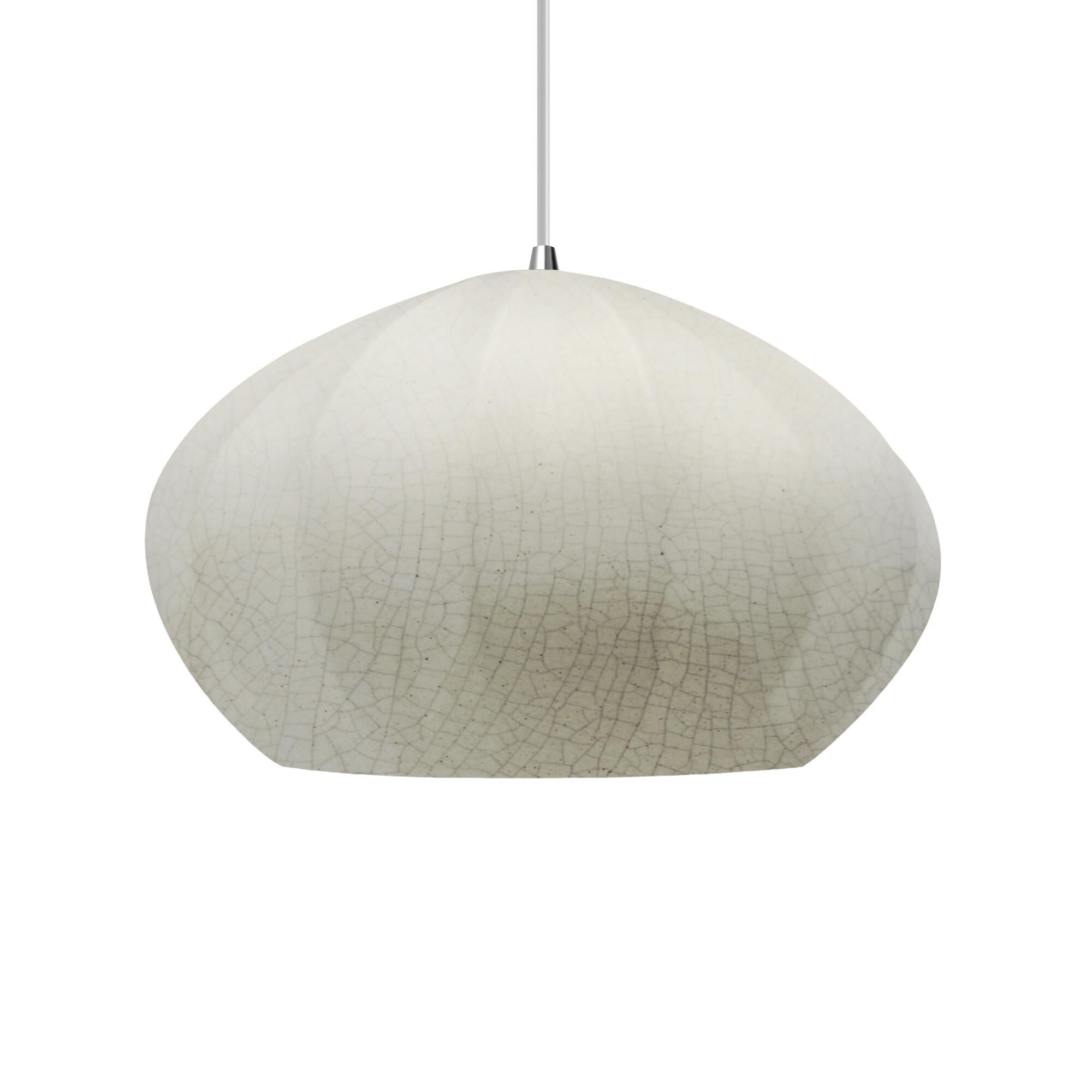 Fluted 13 Inch Large Pendant by Justice Design Group