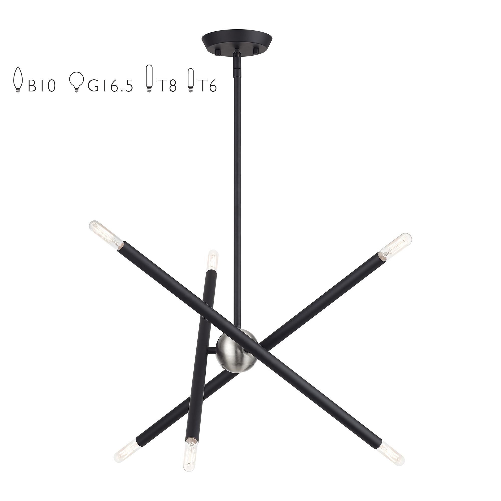 Shown in Black finish