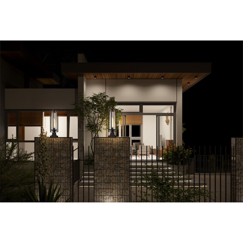 Aura 27 Inch Outdoor Pier Lamp by Z Lite