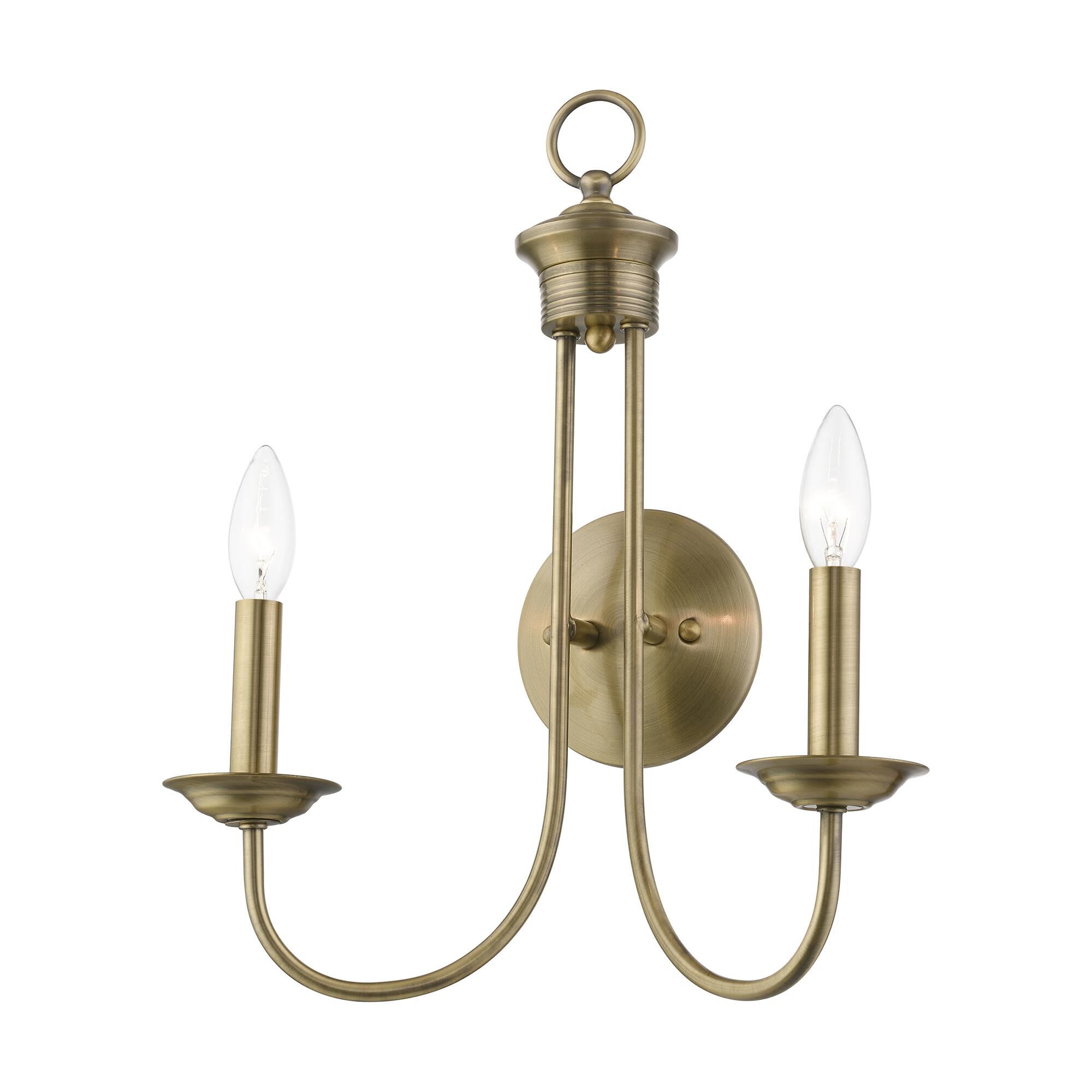 Shown in Antique Brass finish