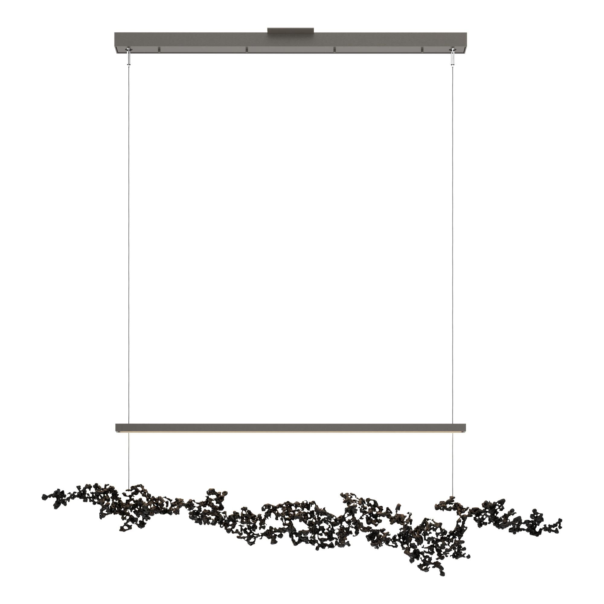 Shown in Dark Smoke finish and Black Aluminum shade