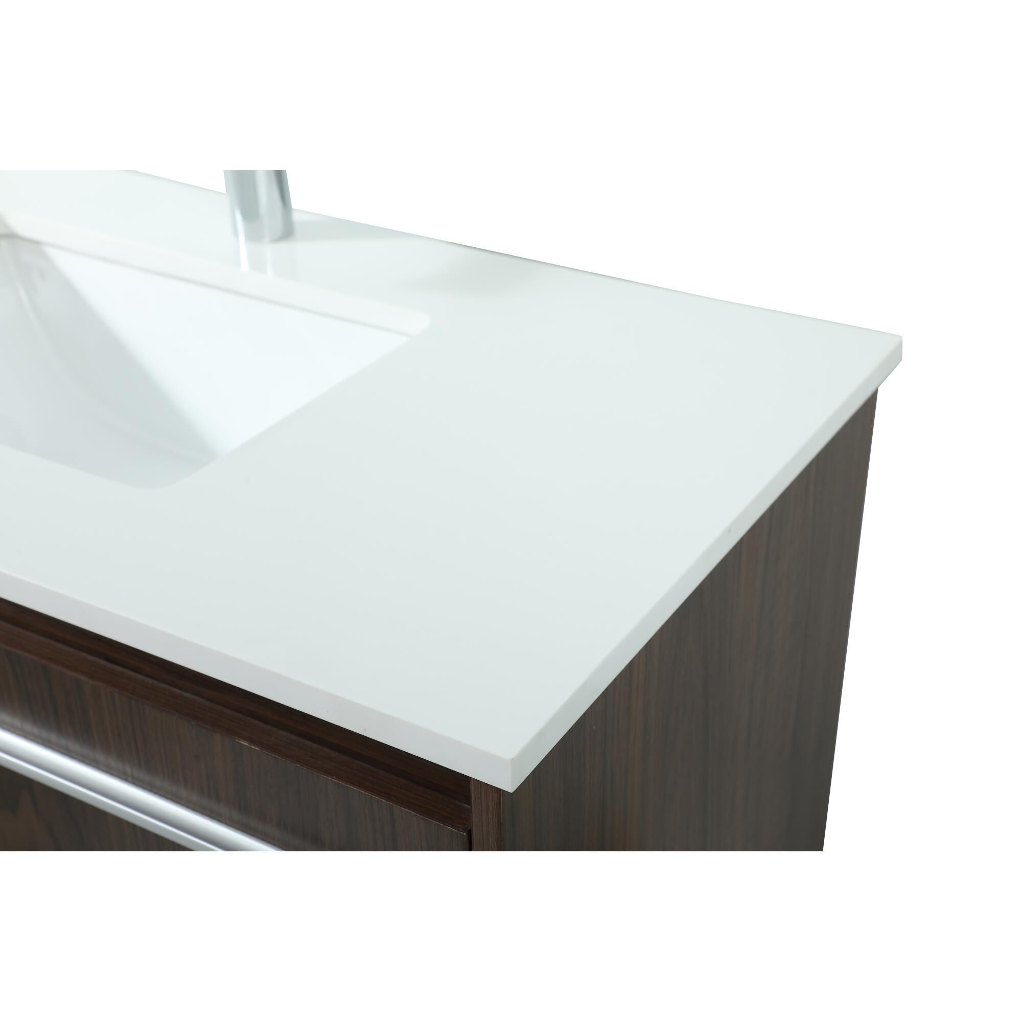 Shown in Walnut finish