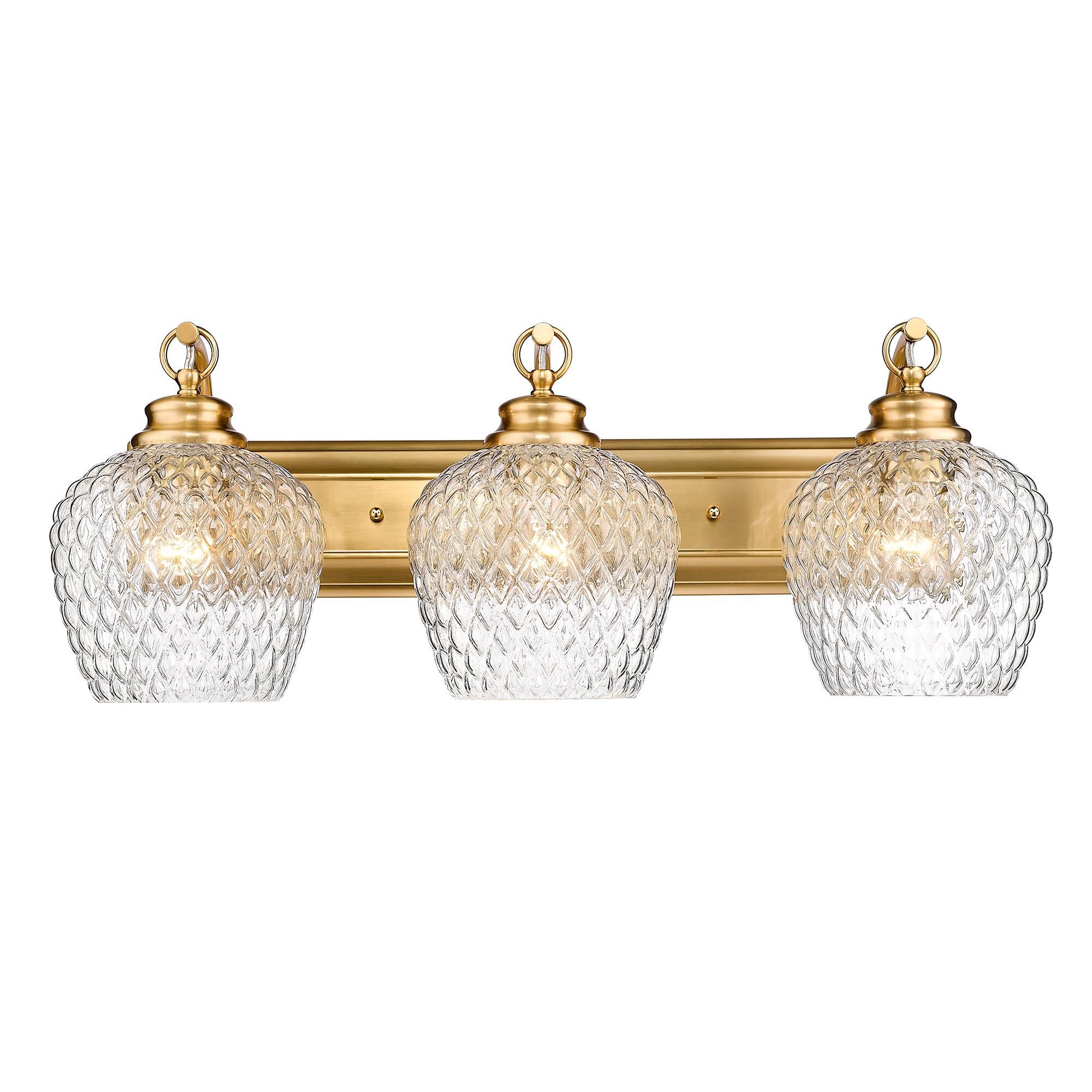 Adeline 26 Inch 3 Light Bath Vanity Light by Golden Lighting