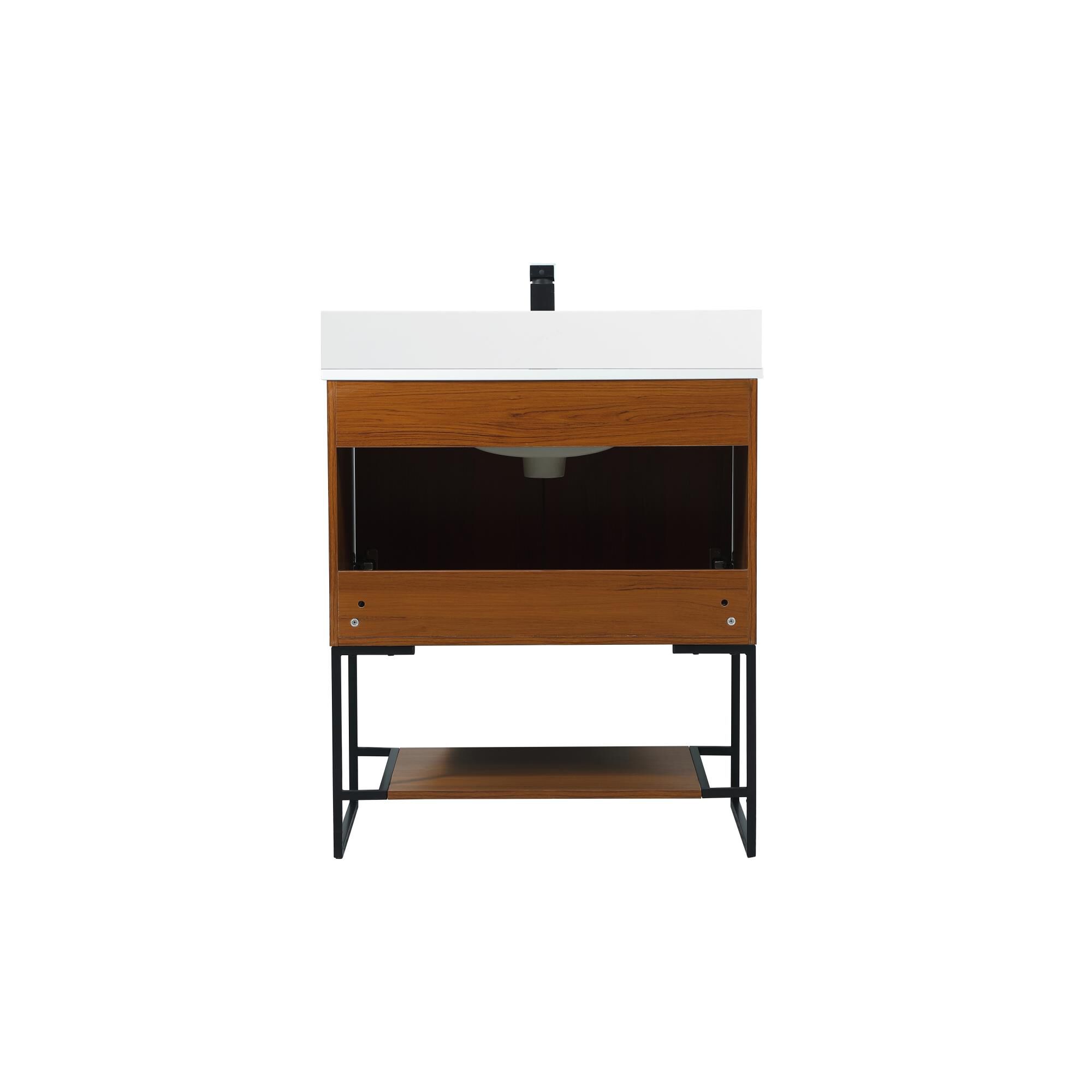 Shown in Teak finish